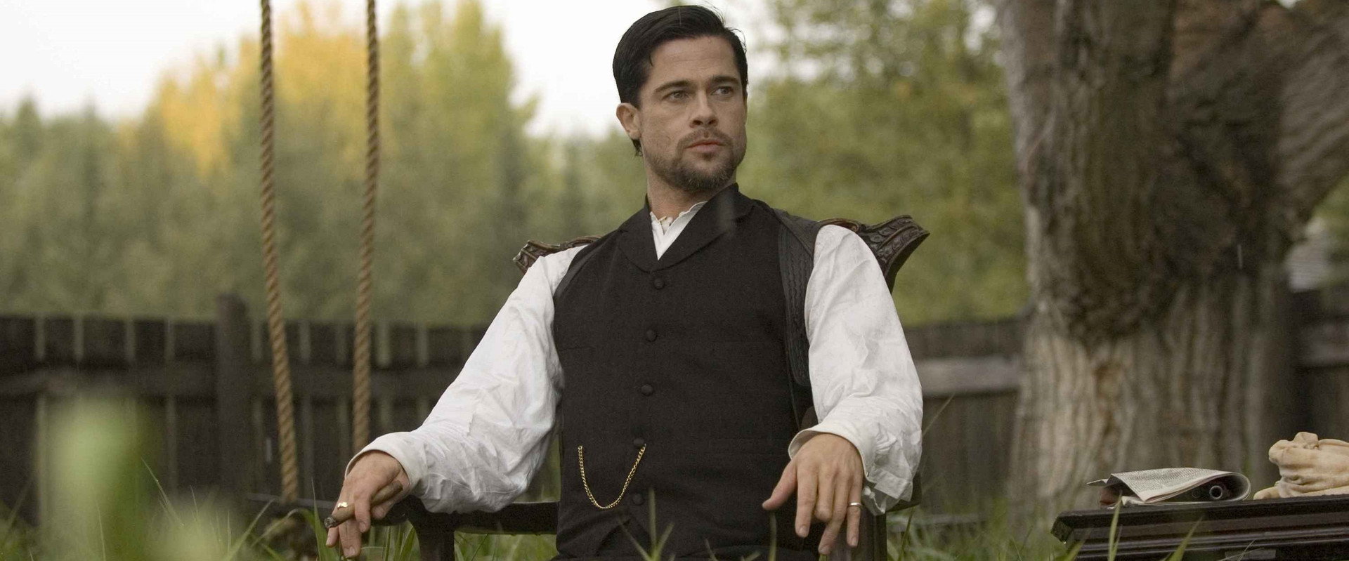 The Assassination of Jesse James by the Coward Robert Ford backdrop