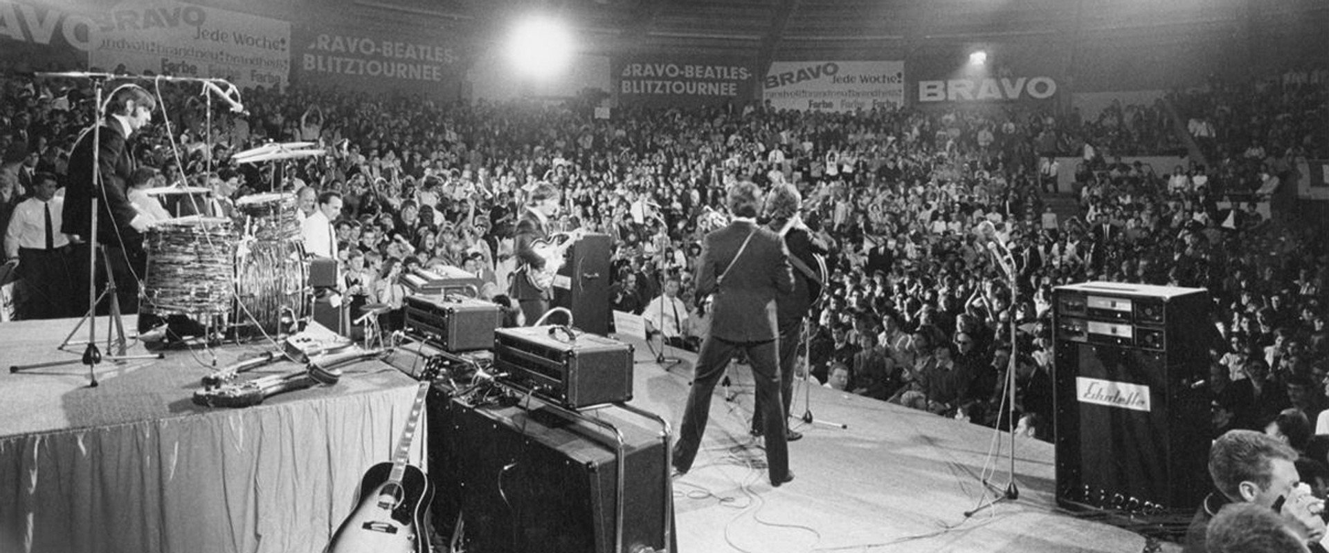 The Beatles: Live at Circus-Krone-Bau, Munich, Germany backdrop