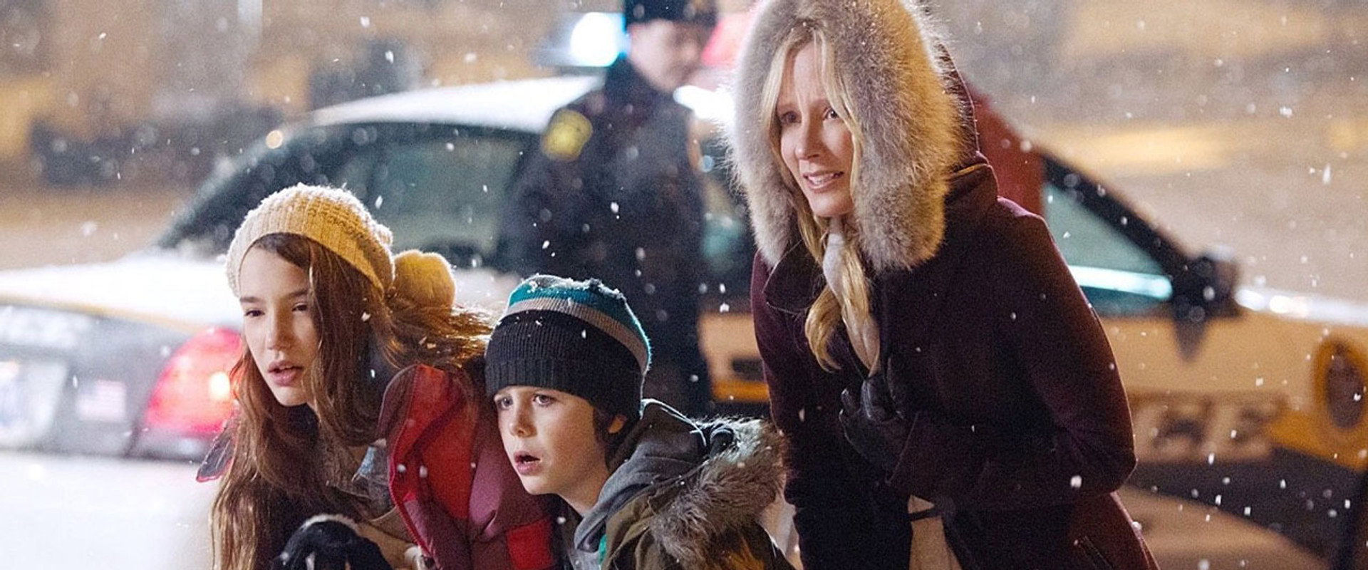 One Christmas Eve backdrop