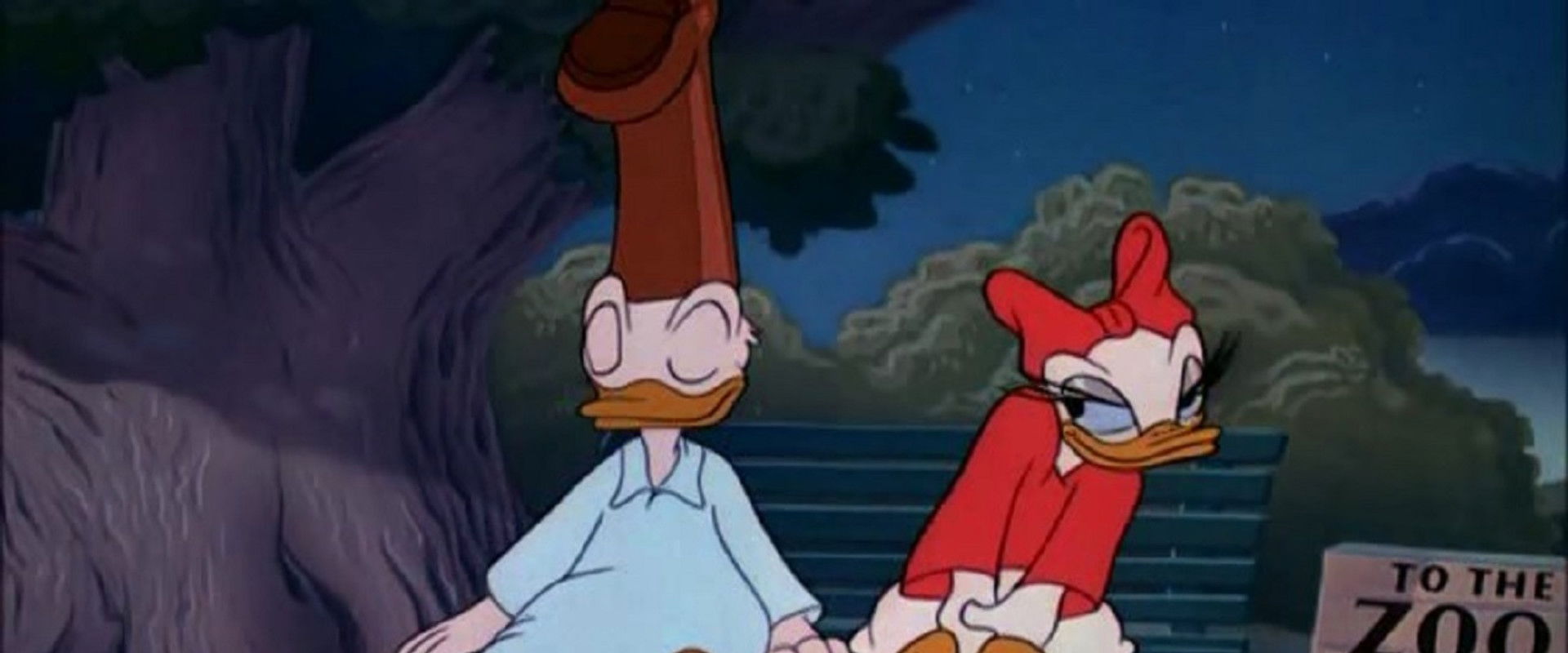 Sleepy Time Donald backdrop