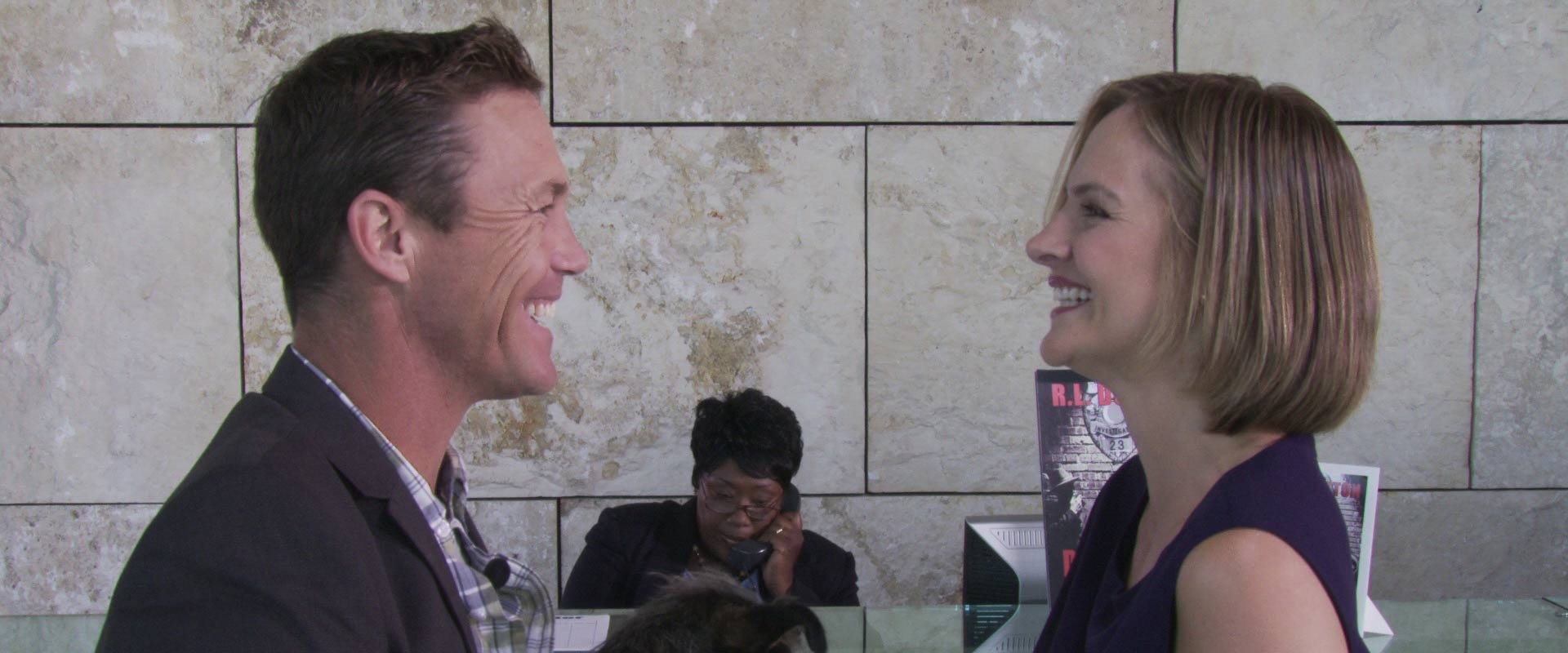 Gabe the Cupid Dog backdrop