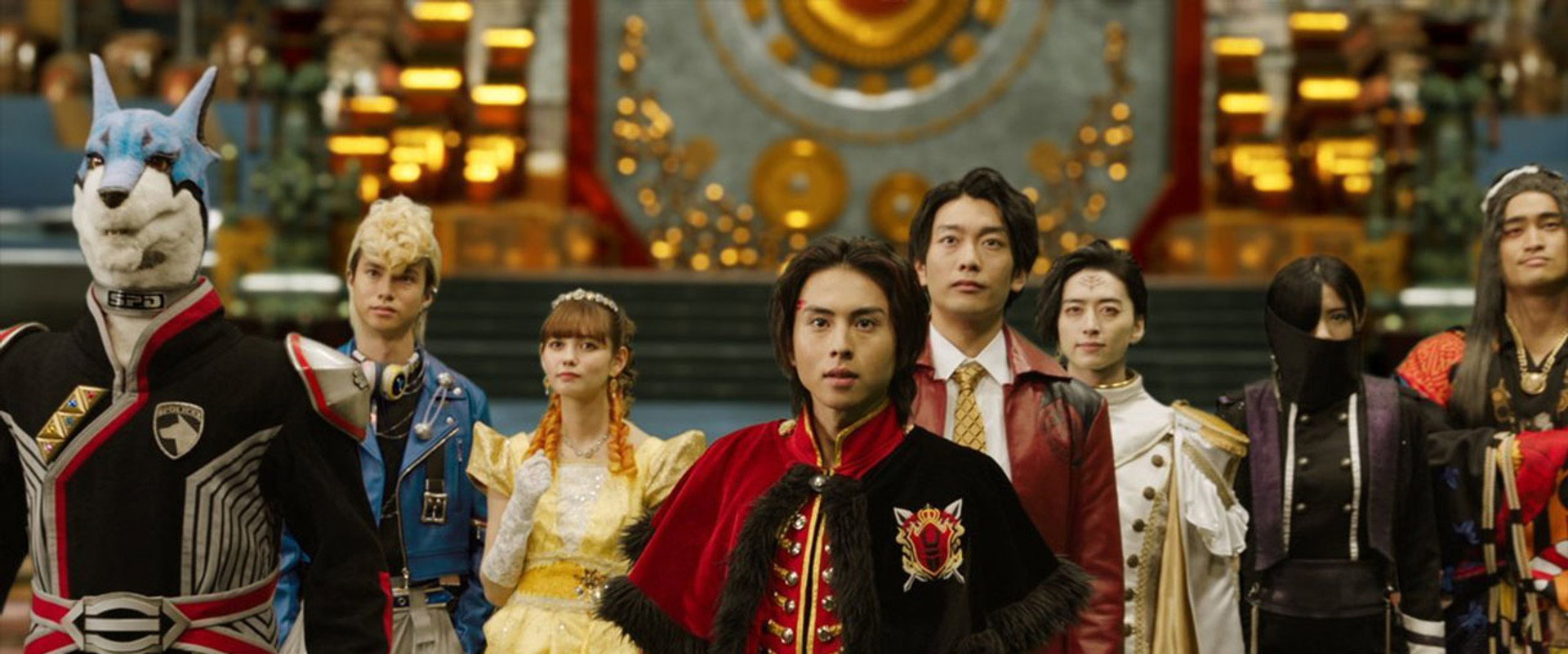 Ohsama Sentai King-Ohger IN SPACE backdrop