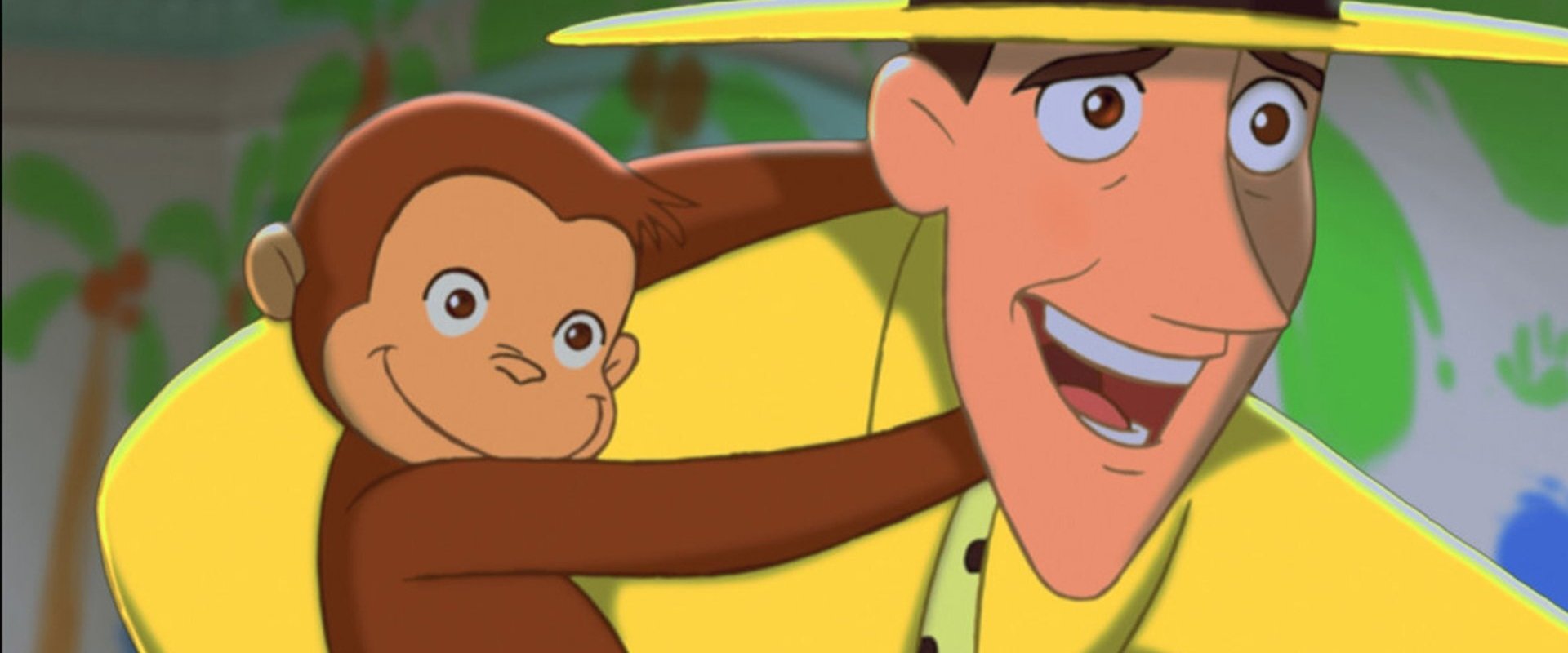 Curious George backdrop