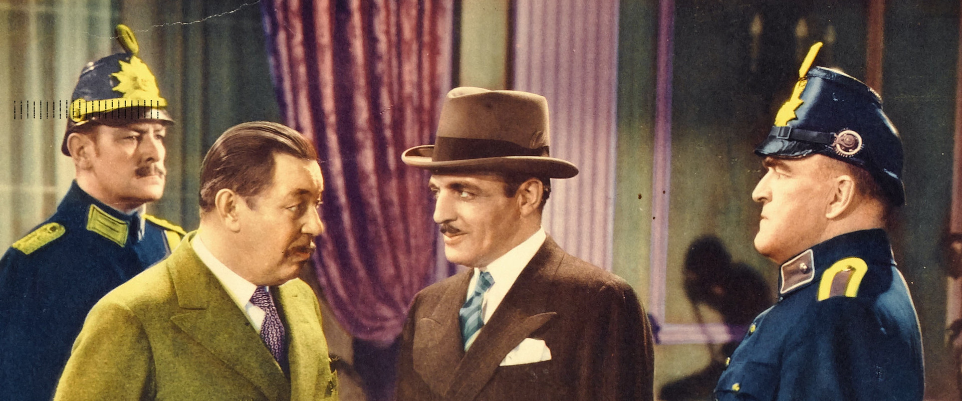 Charlie Chan at the Olympics backdrop