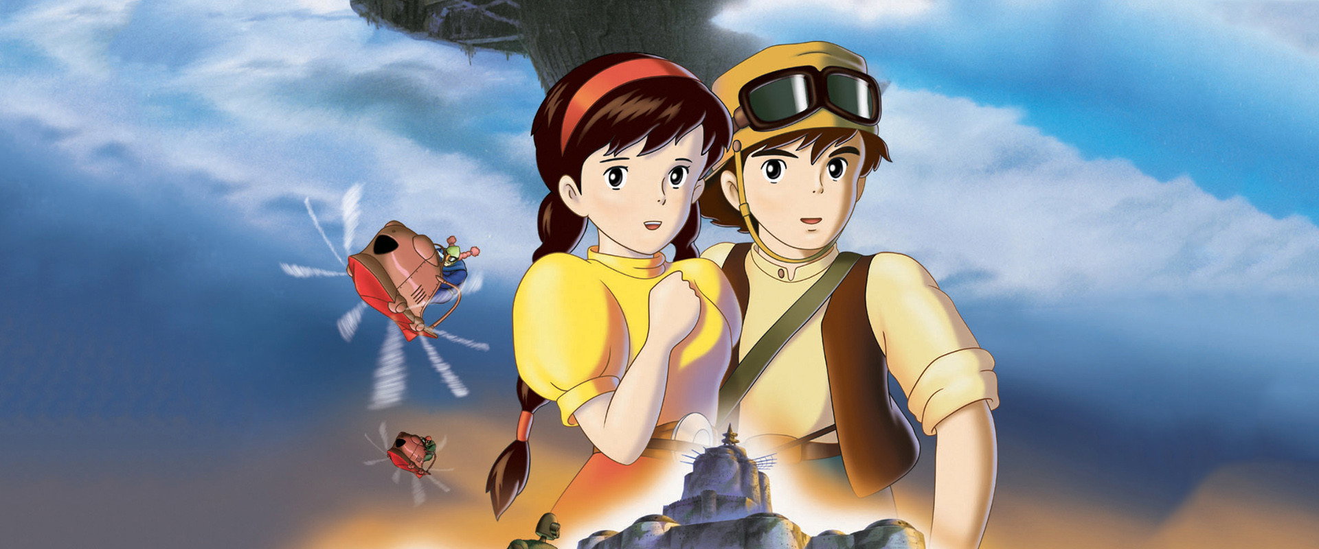 Castle in the Sky backdrop