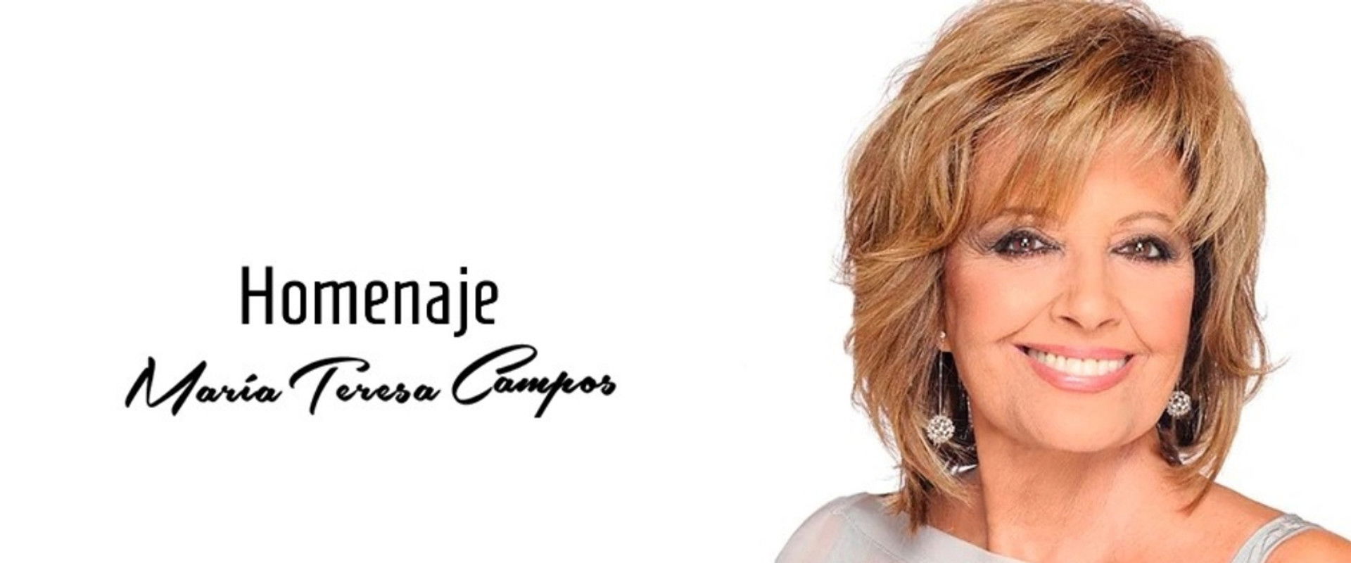 Homenaje María Teresa Campos backdrop