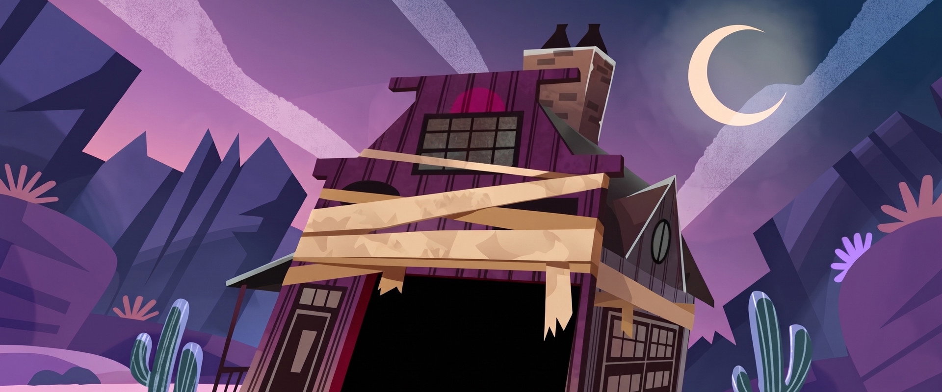 Cars: Spooky Halloween Adventure backdrop