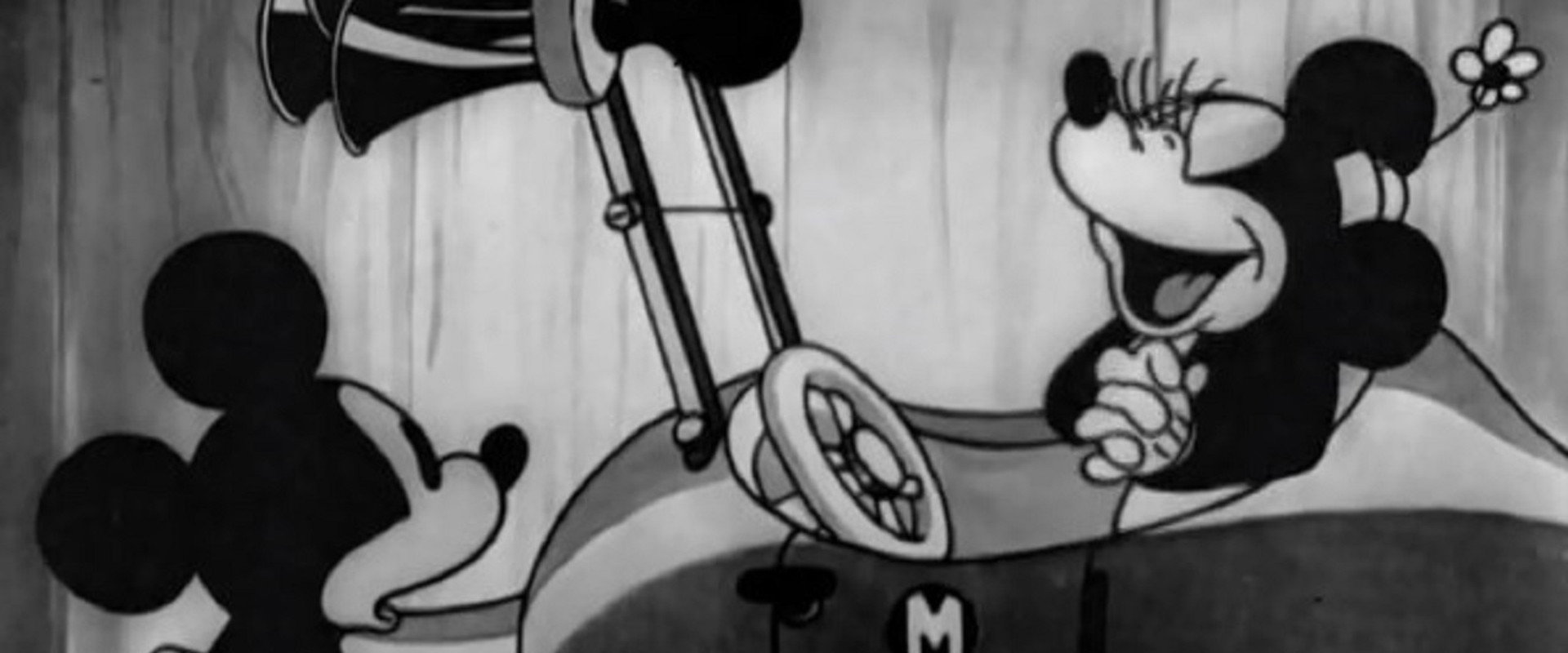 Mickey's Mechanical Man backdrop