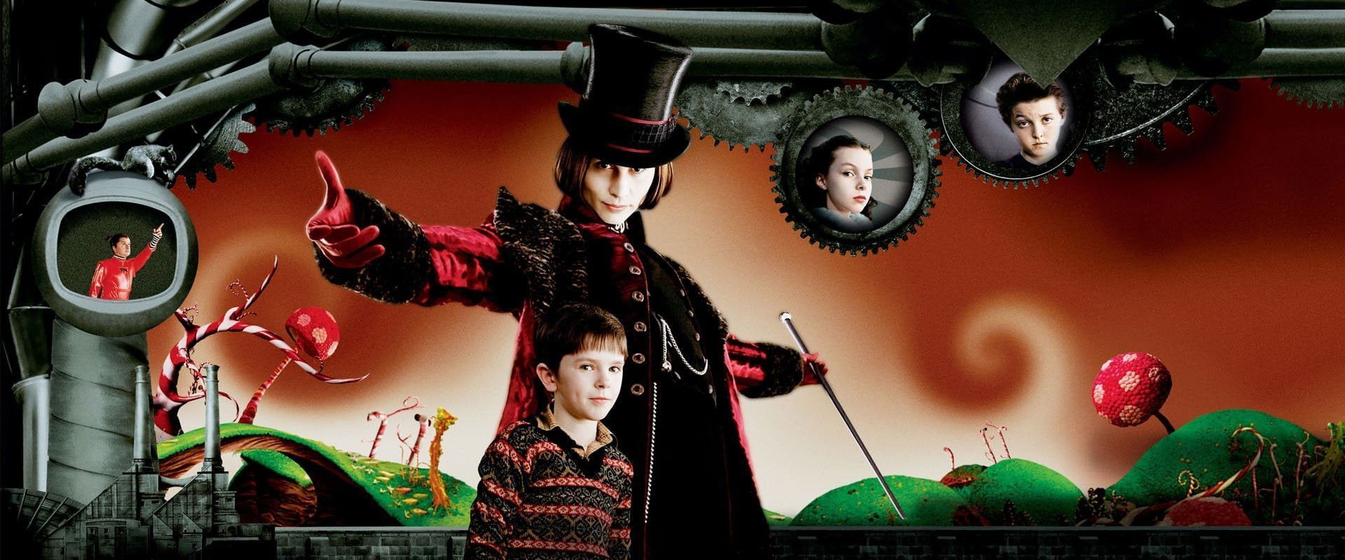Charlie and the Chocolate Factory backdrop