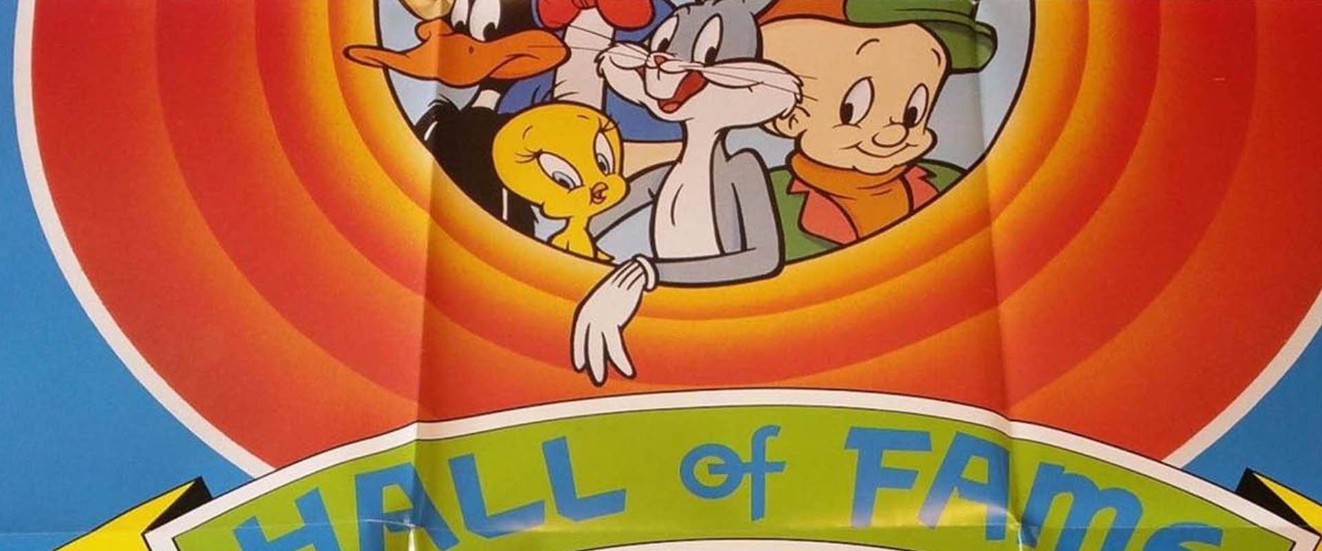 The Looney Tunes Hall of Fame backdrop