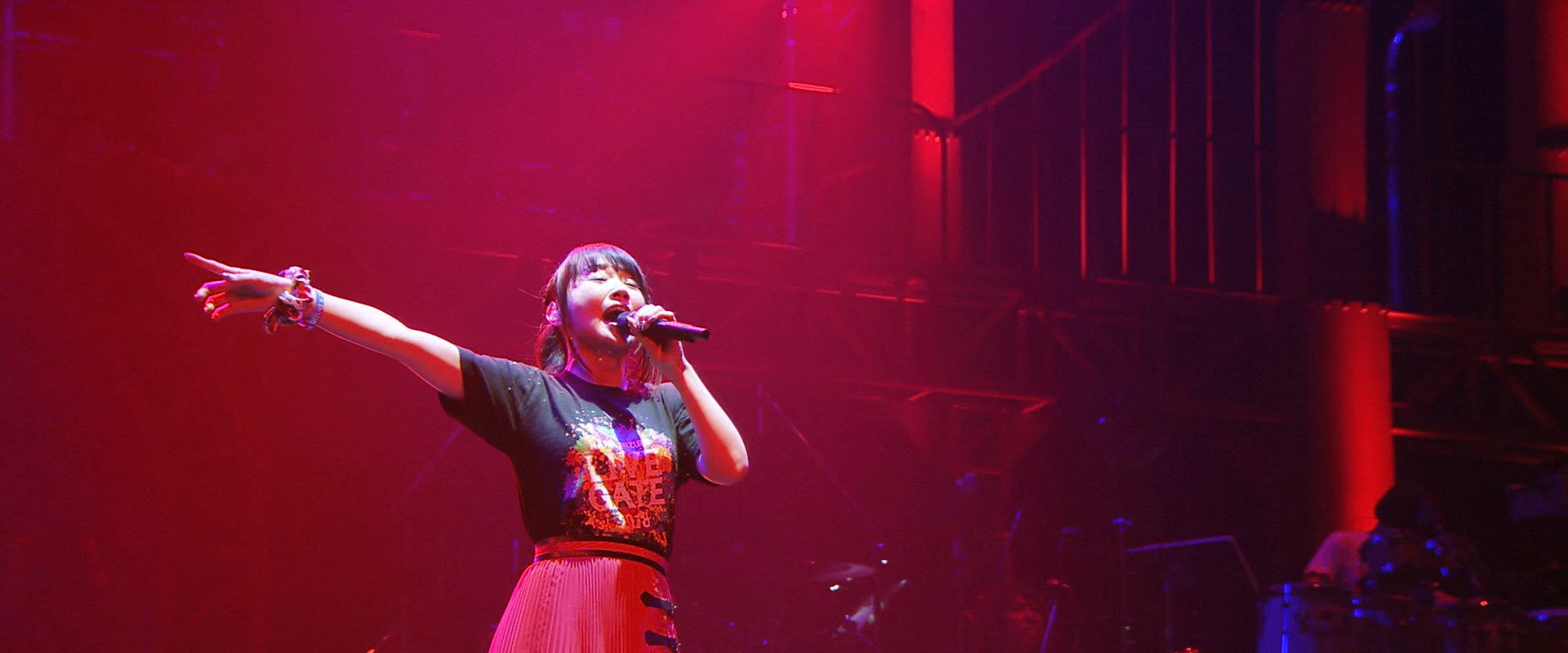 NANA MIZUKI LIVE GATE backdrop