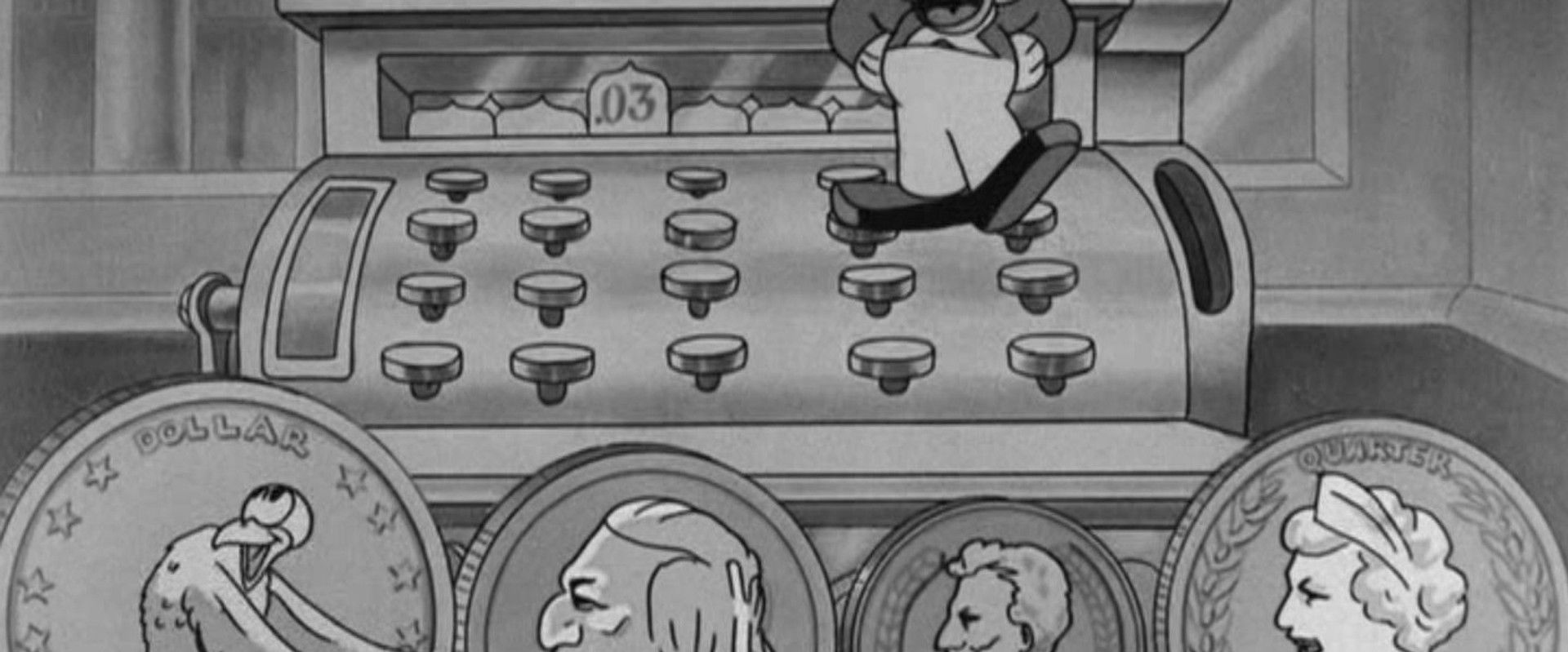 We're in the Money backdrop