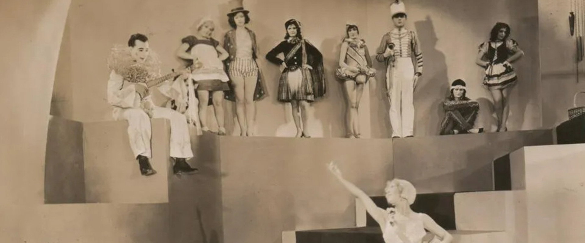 The Doll Shop backdrop