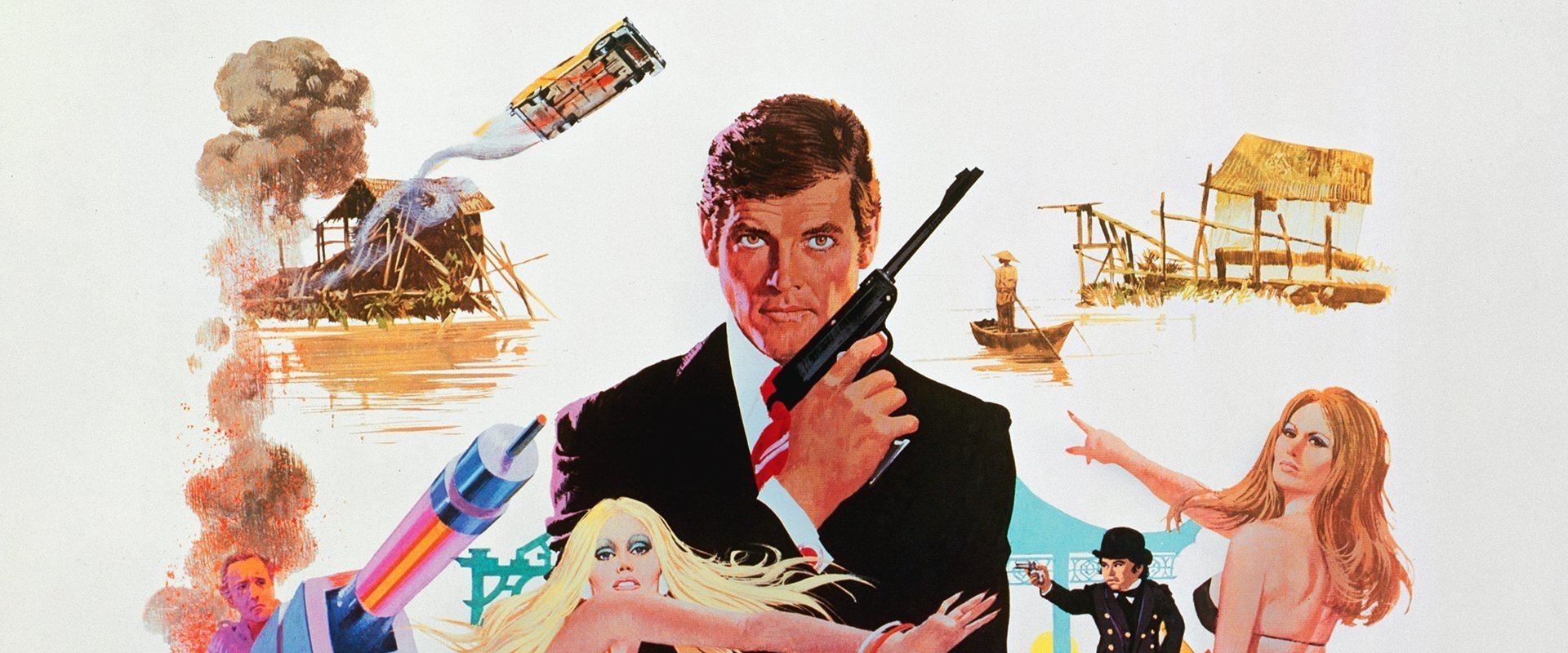 The Man with the Golden Gun backdrop