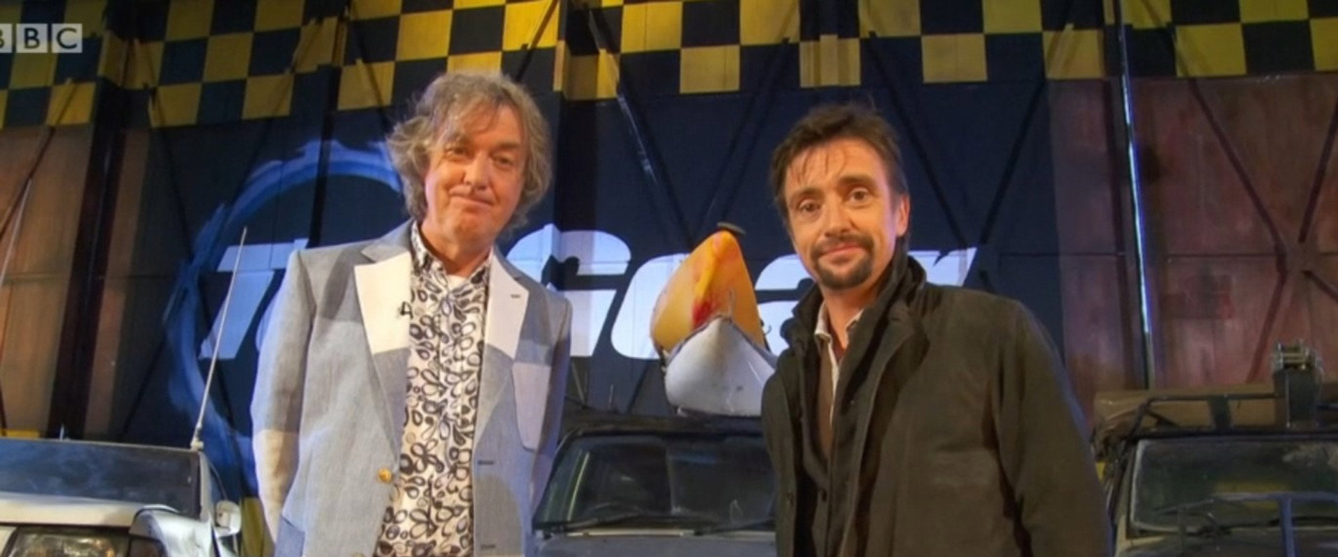 Top Gear: The Big Send Off Special backdrop