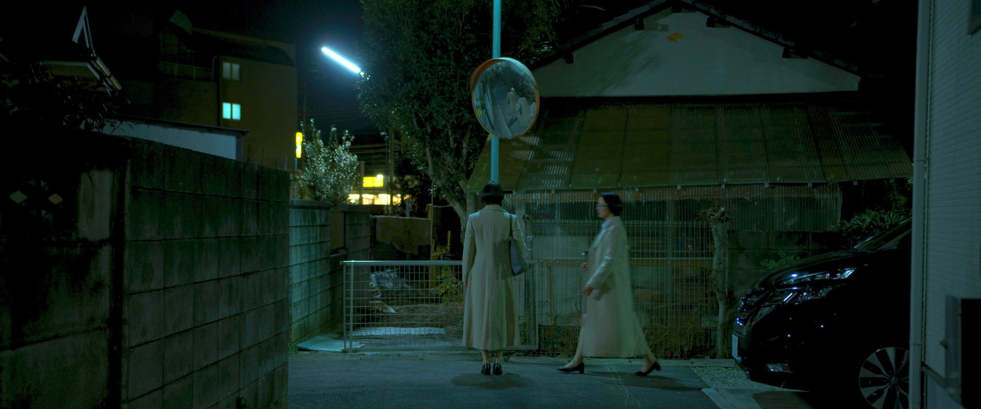 Walking Woman backdrop