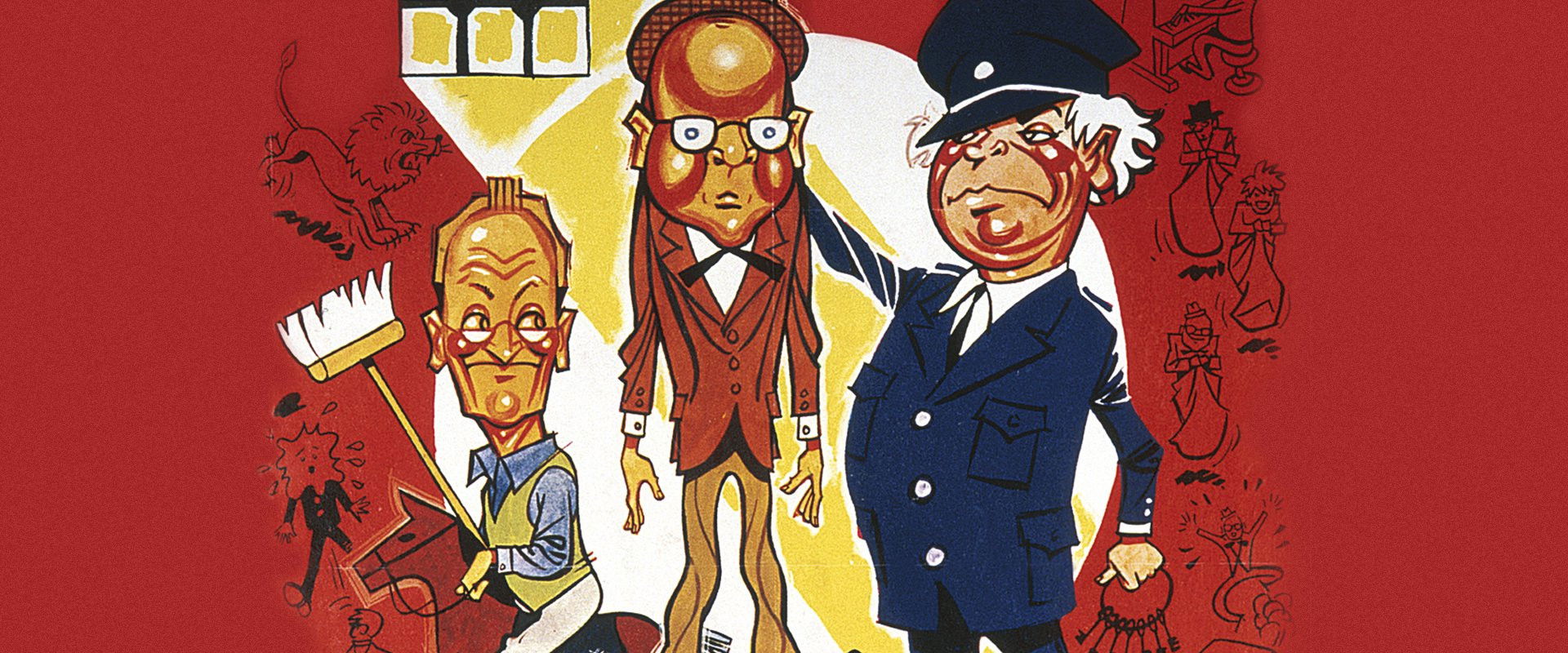 Holidays in jail backdrop