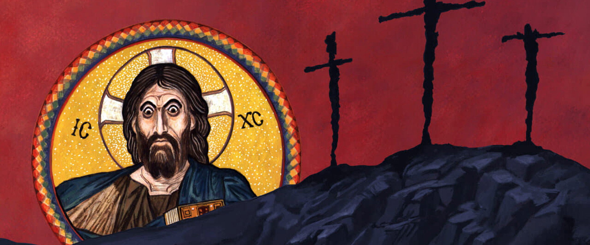 The Tragedy of Man backdrop