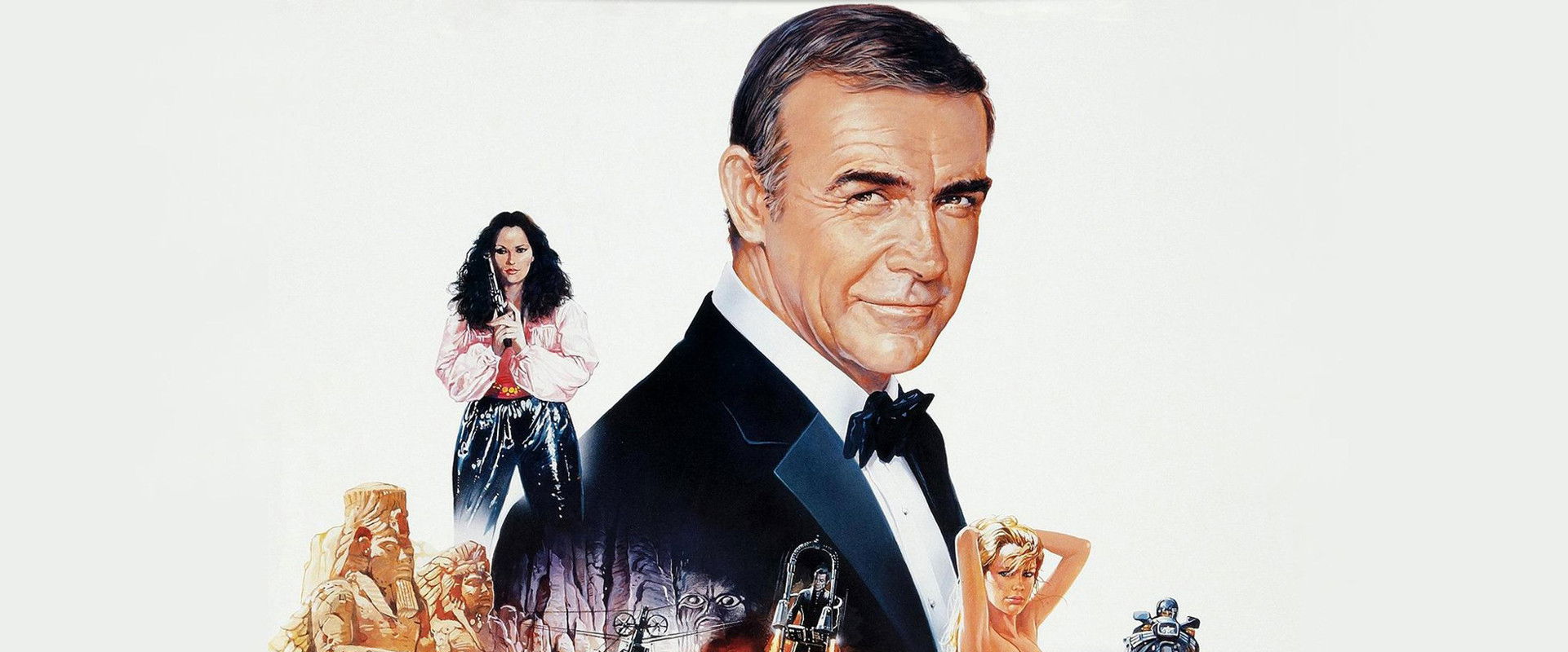 Never Say Never Again backdrop