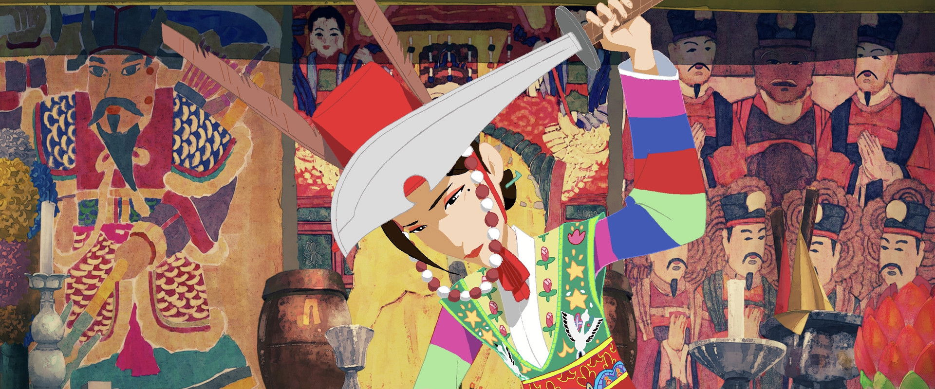 The Shaman Sorceress backdrop