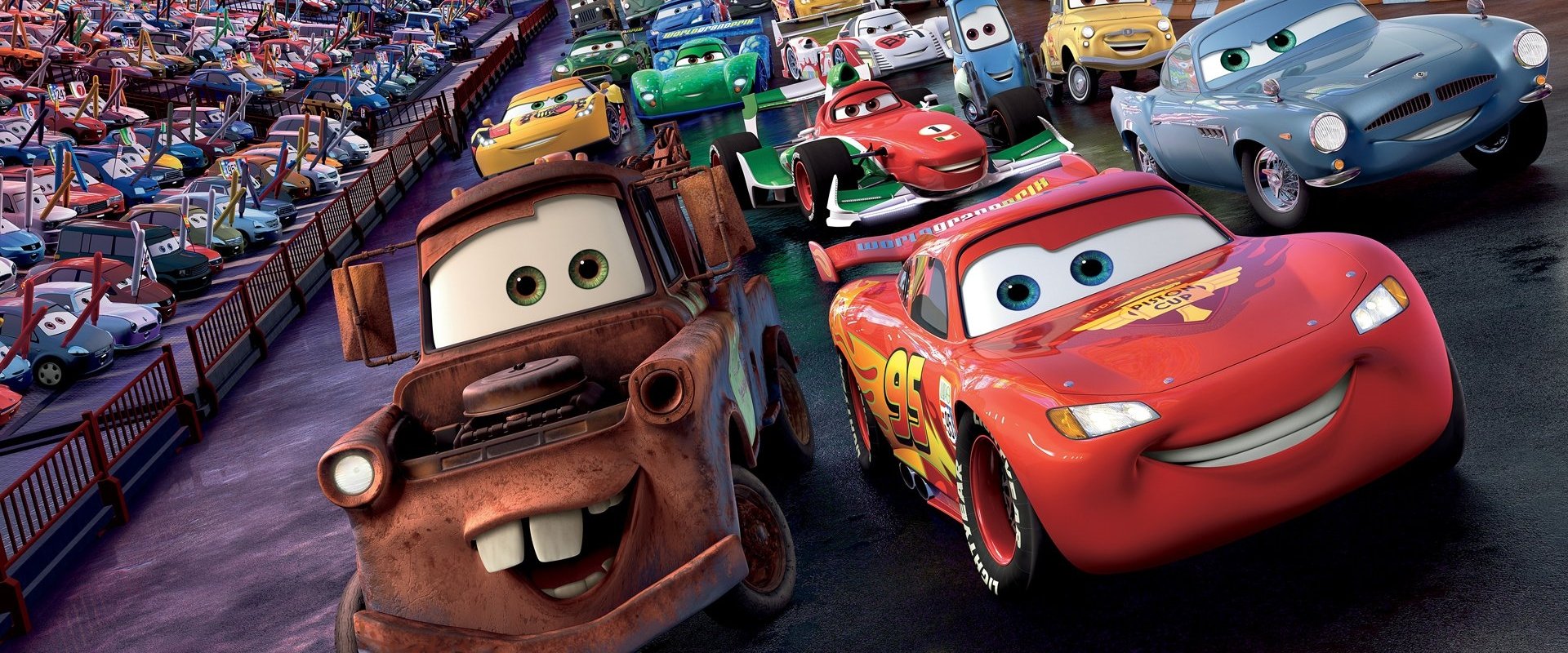 Cars 2 backdrop