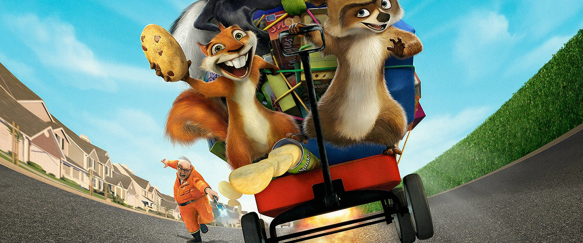 Over the Hedge backdrop