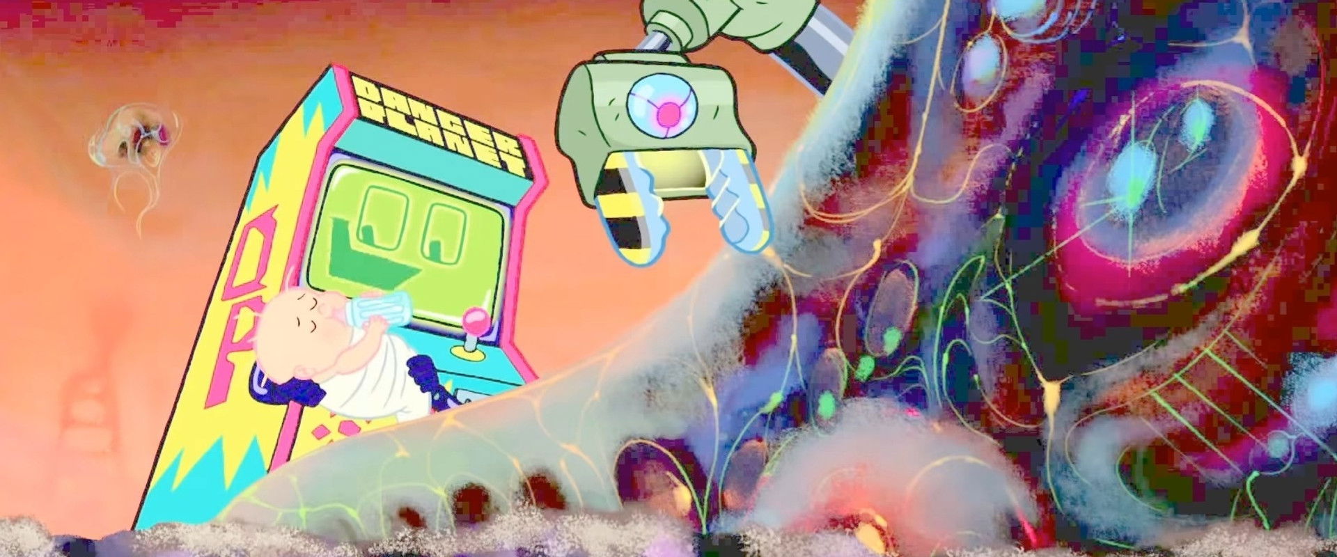 Danger Planet backdrop