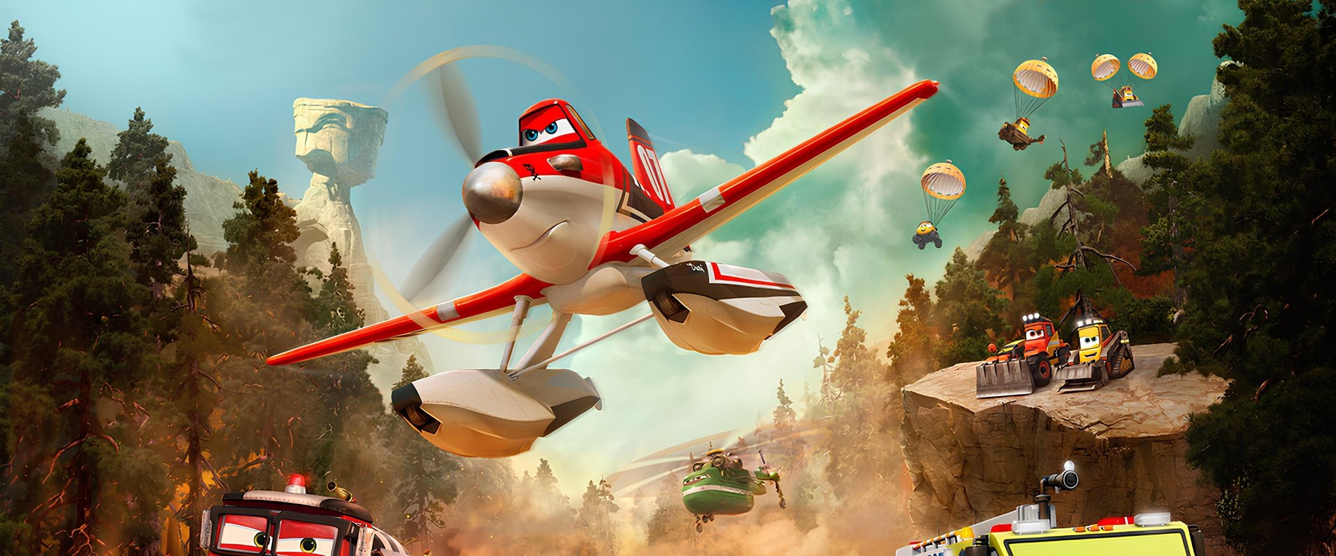 Planes: Fire & Rescue backdrop