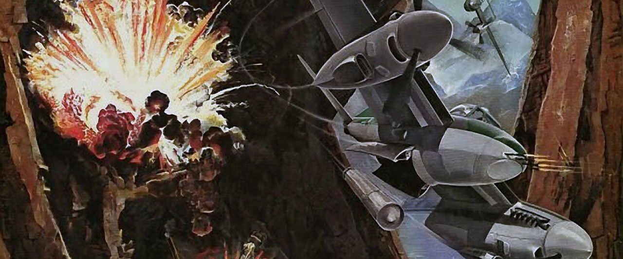 633 Squadron backdrop