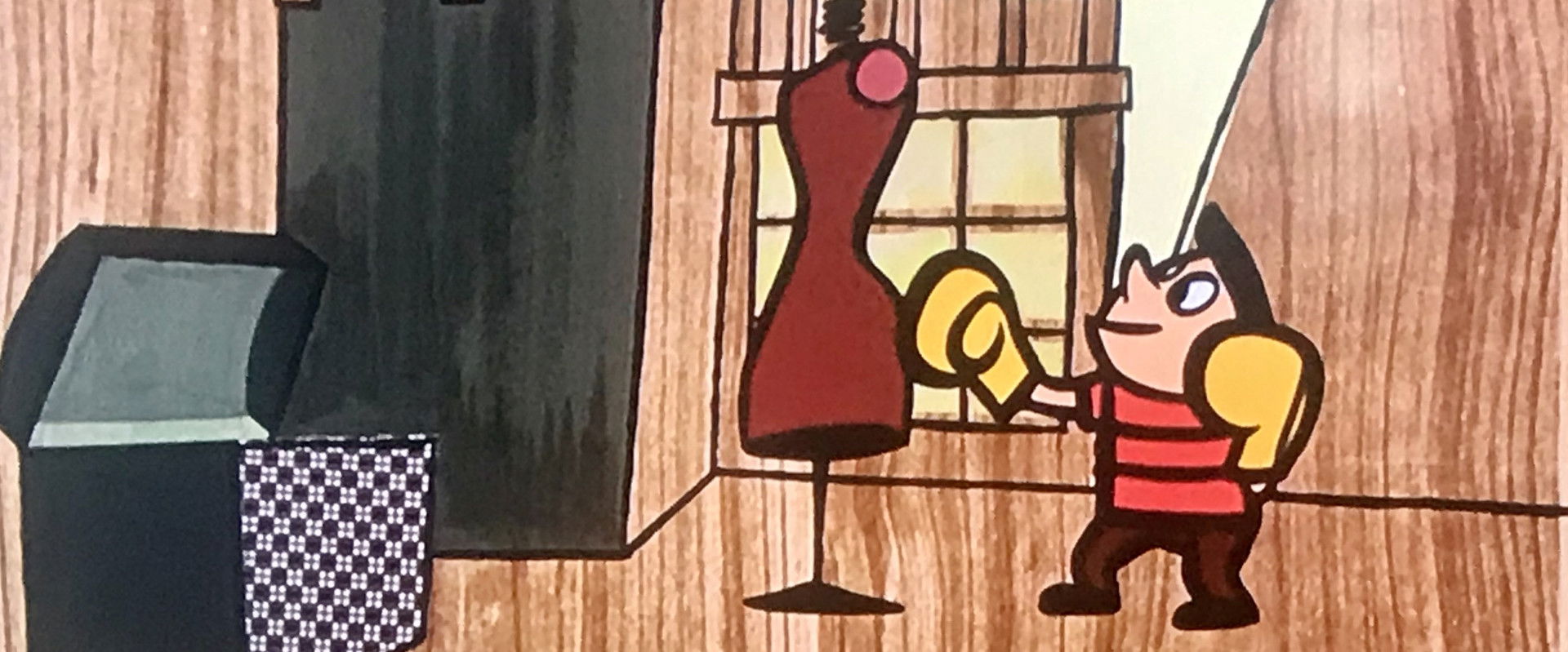 The Wonder Gloves backdrop