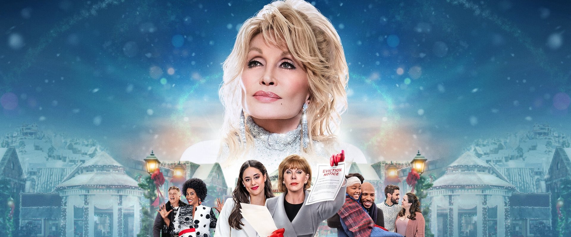 Dolly Parton's Christmas on the Square backdrop