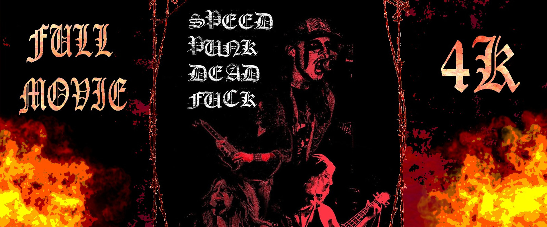 Speed Punk Dead Fuck backdrop