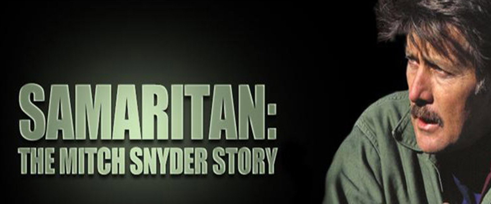 Samaritan: The Mitch Snyder Story backdrop