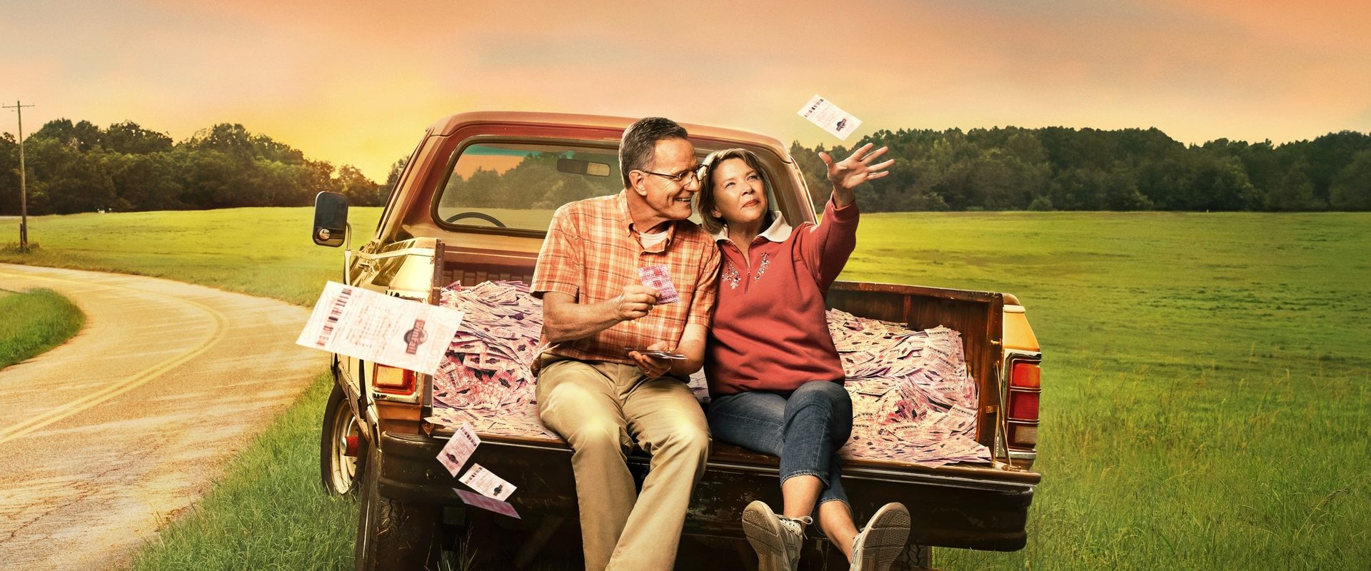 Jerry & Marge Go Large backdrop