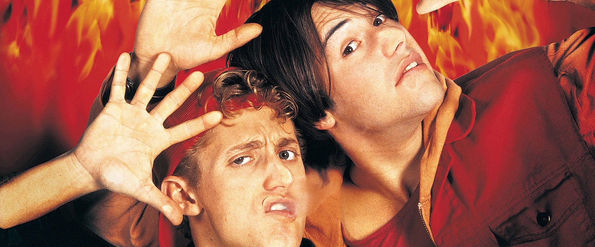 Bill & Ted's Bogus Journey backdrop