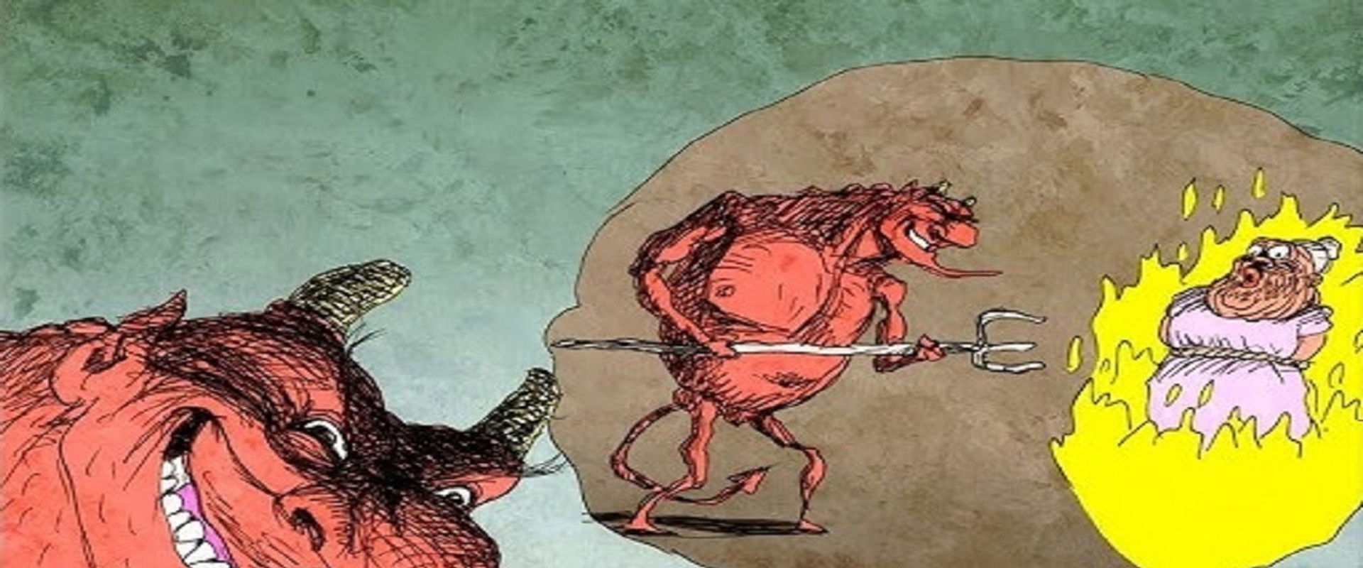 Mexican Standoff backdrop