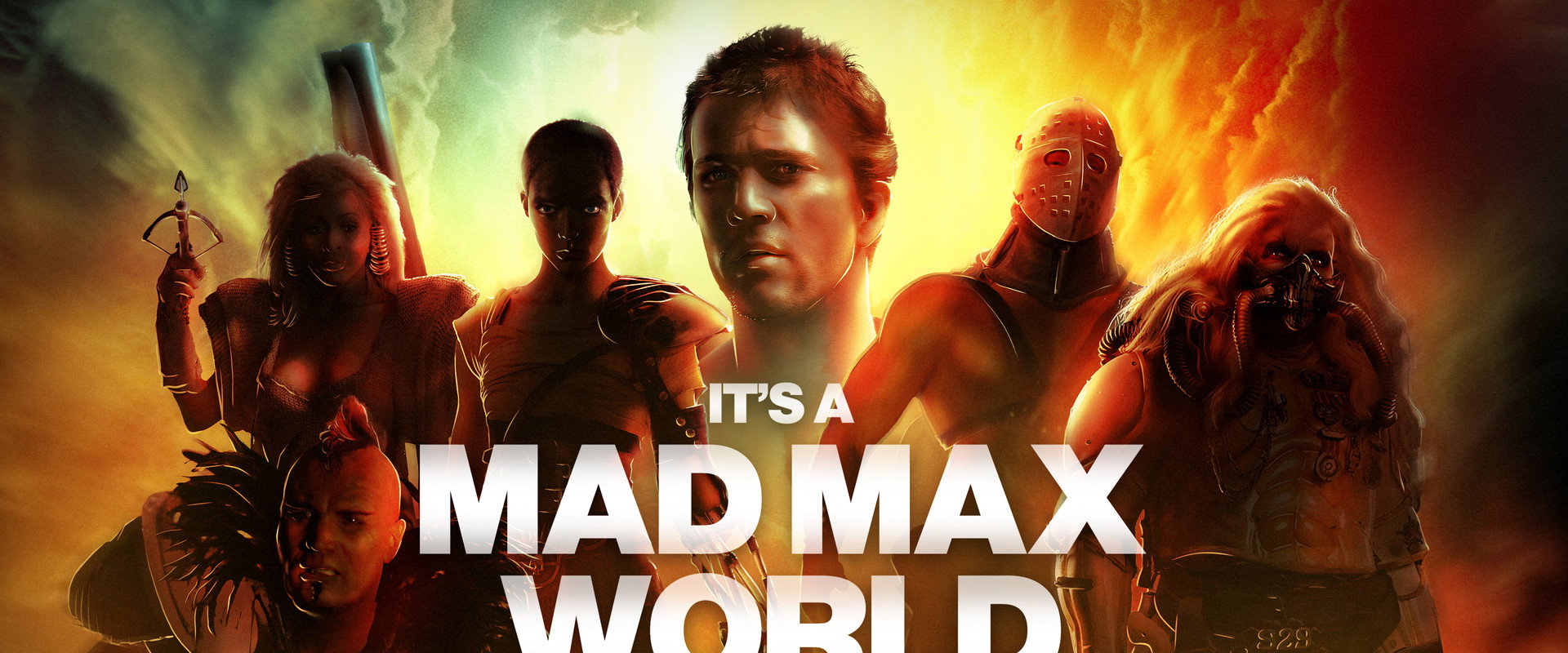 It’s a Mad Max World backdrop