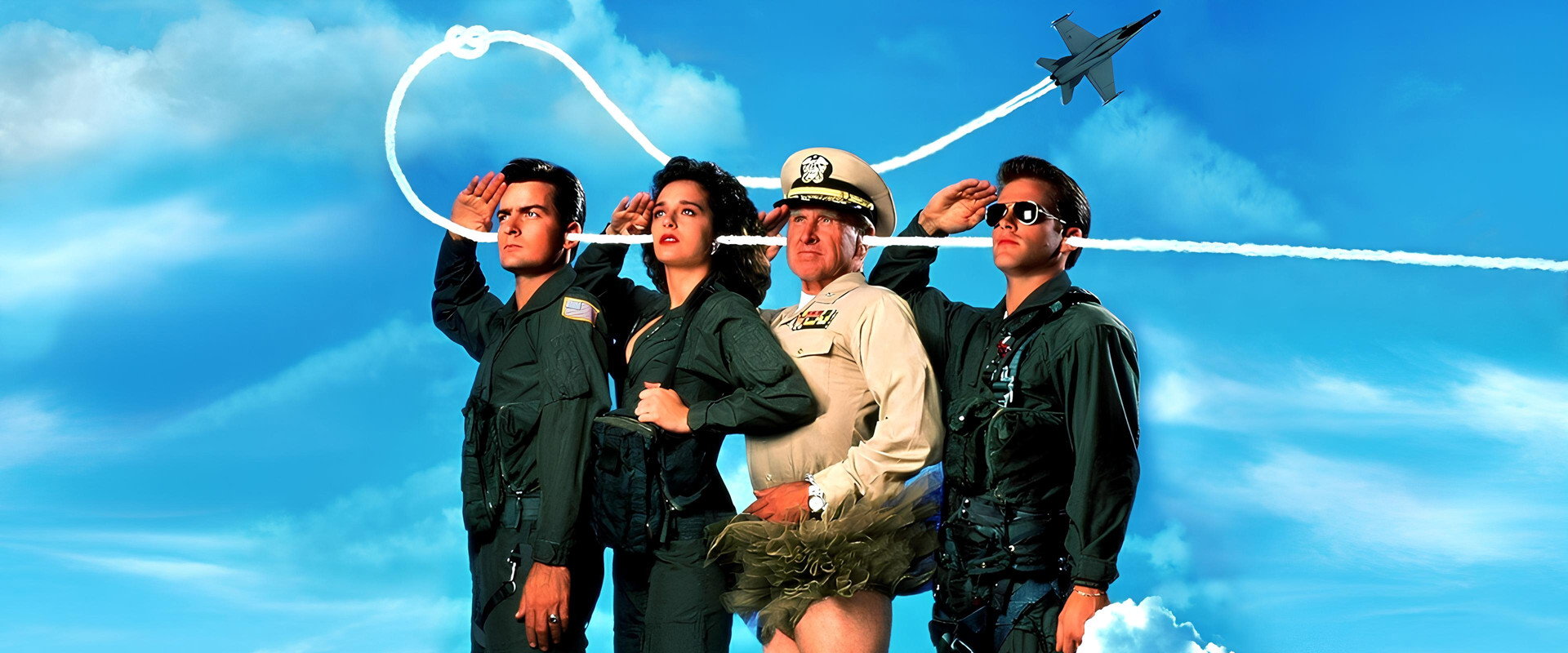 Hot Shots! backdrop