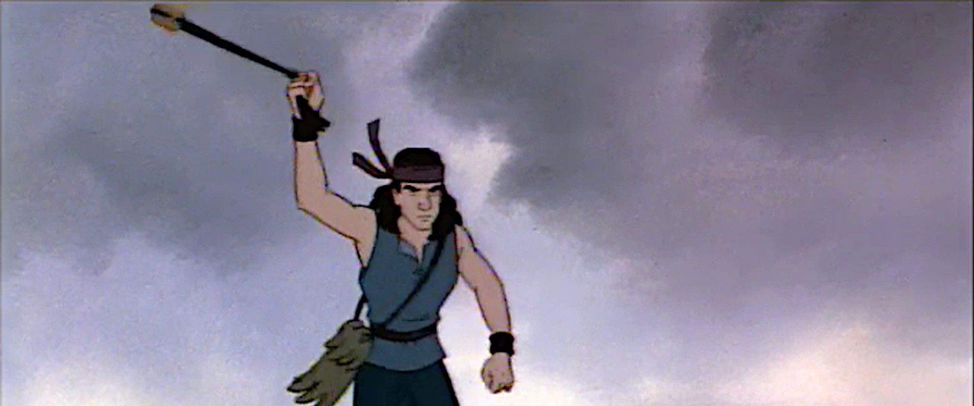 David and Goliath backdrop