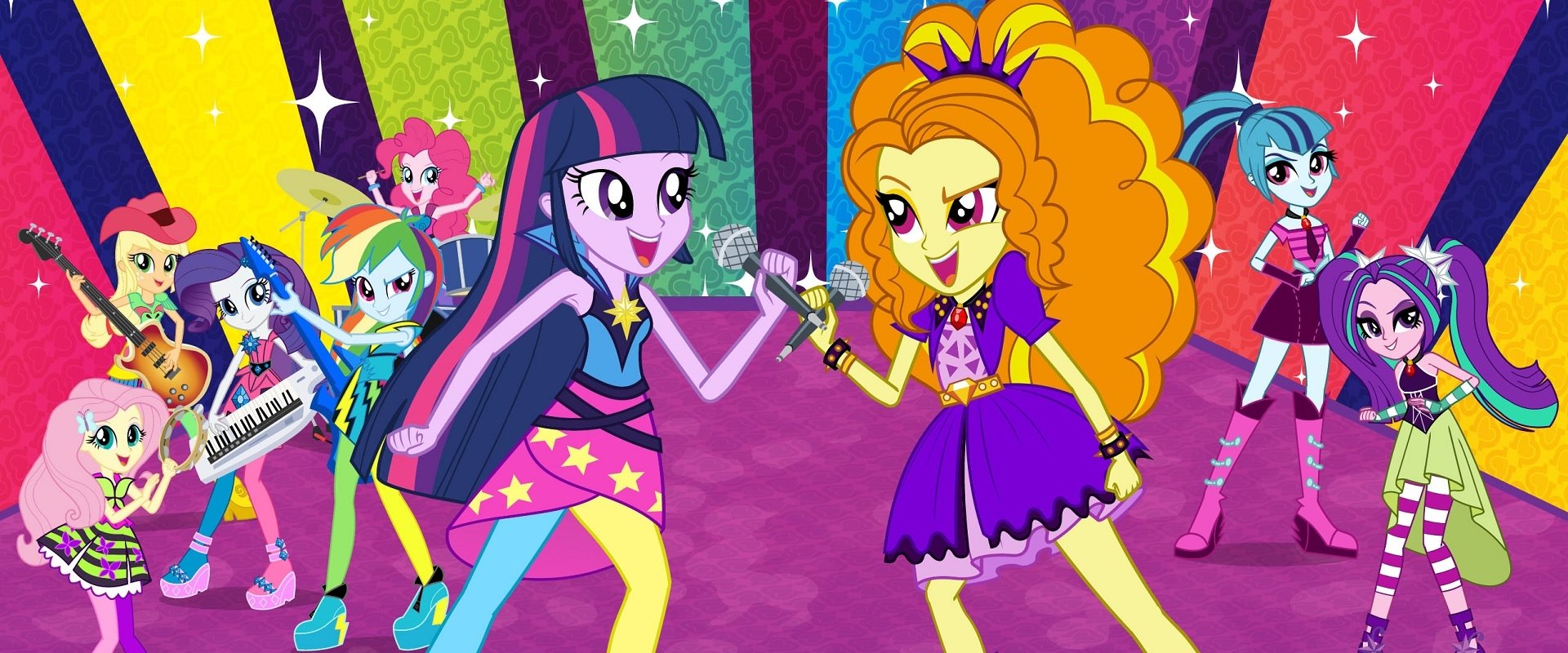My Little Pony: Equestria Girls - Rainbow Rocks backdrop