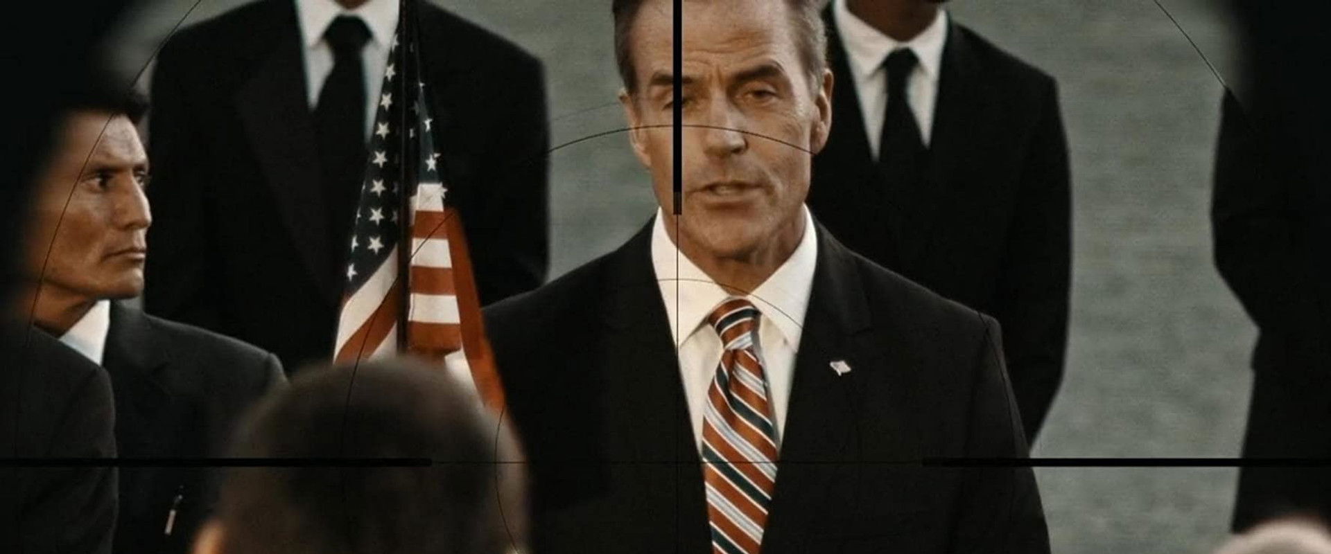 Decommissioned backdrop