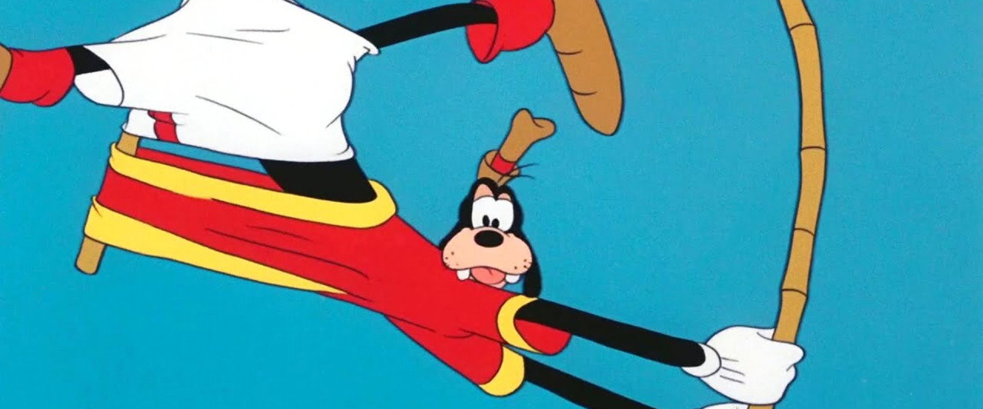 Goofy at the Olympic Games backdrop
