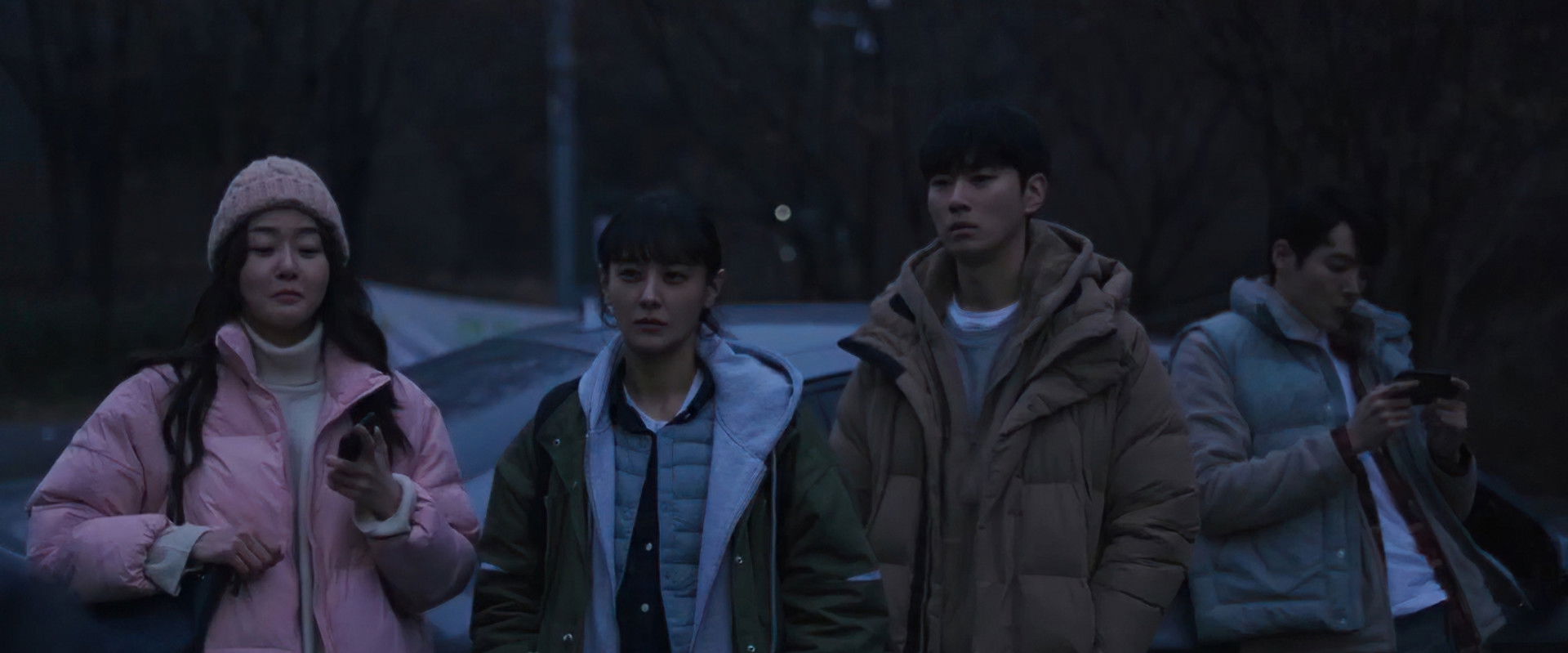 The Human Trap backdrop