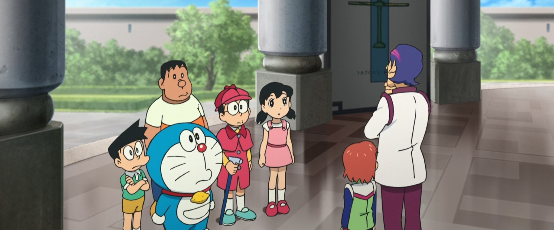 Doraemon: Nobita's Secret Gadget Museum backdrop