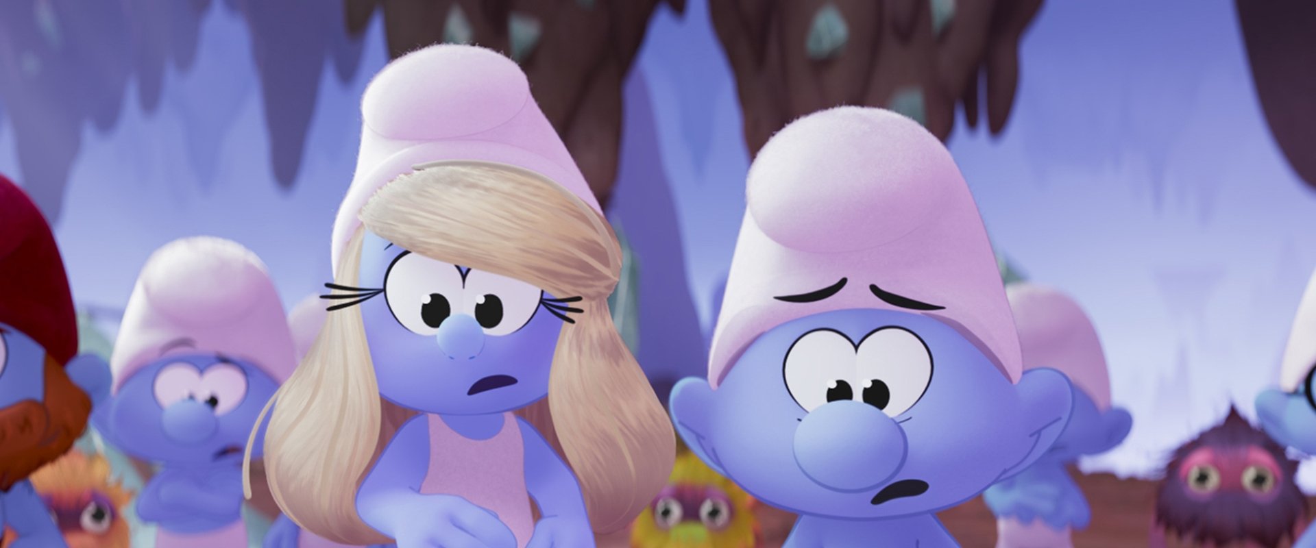 Smurfs backdrop