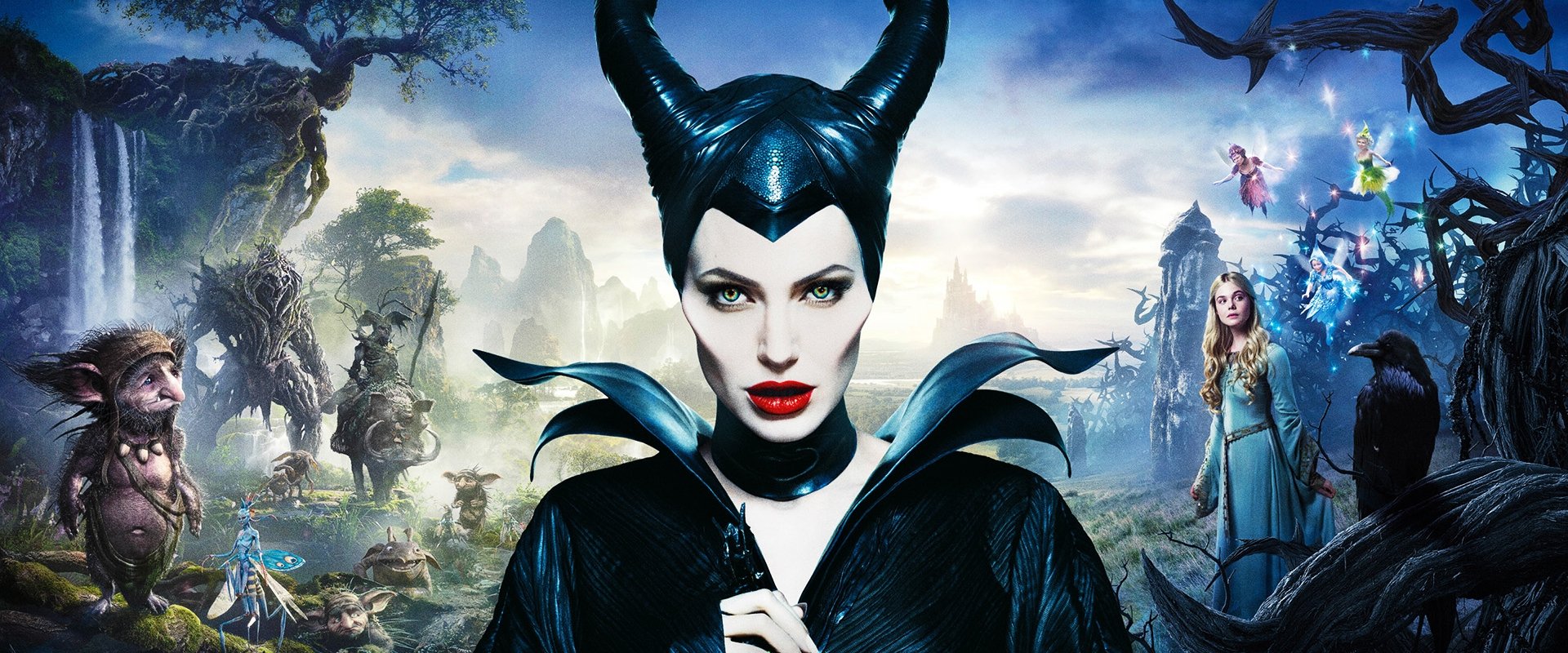 Maleficent backdrop