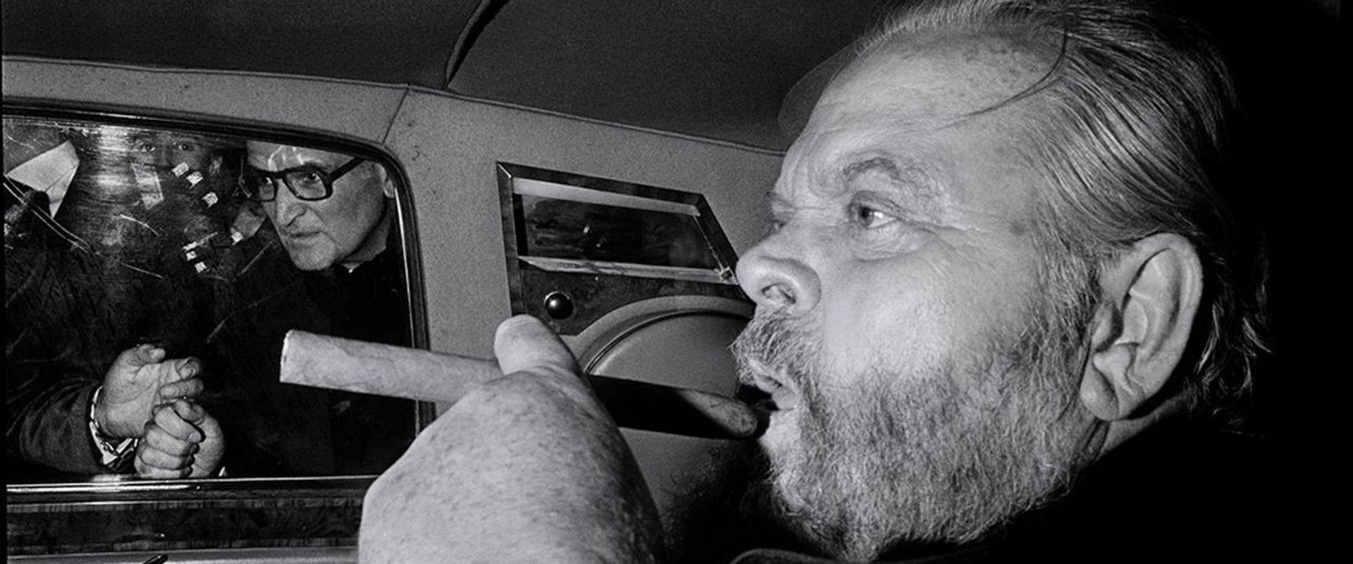 Portrait: Orson Welles backdrop