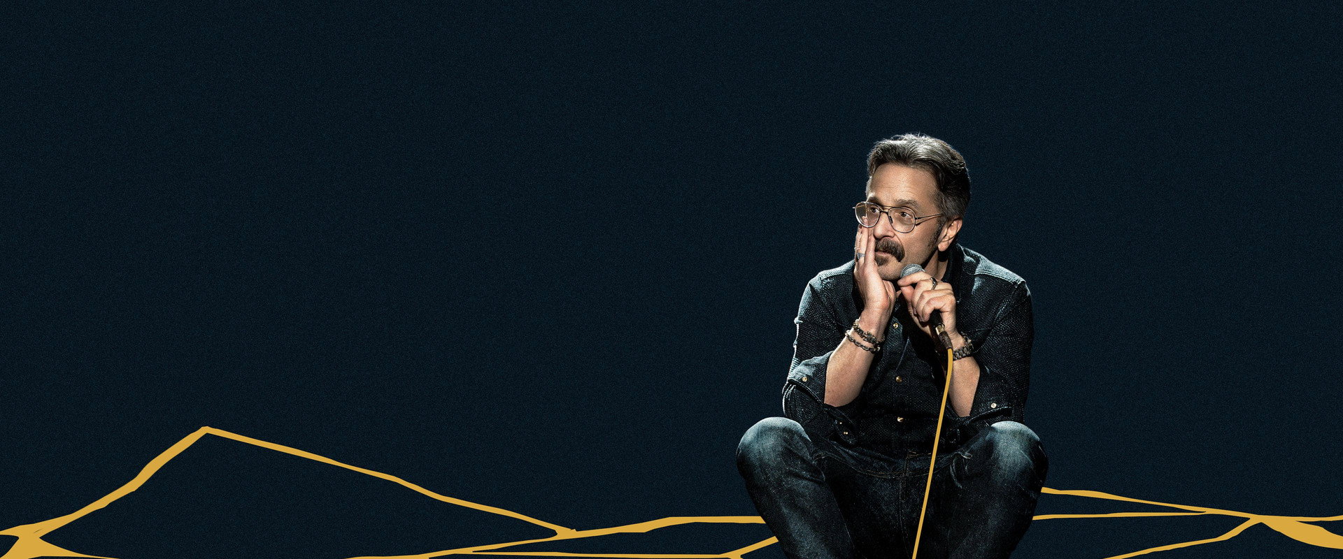 Marc Maron: Panicked backdrop