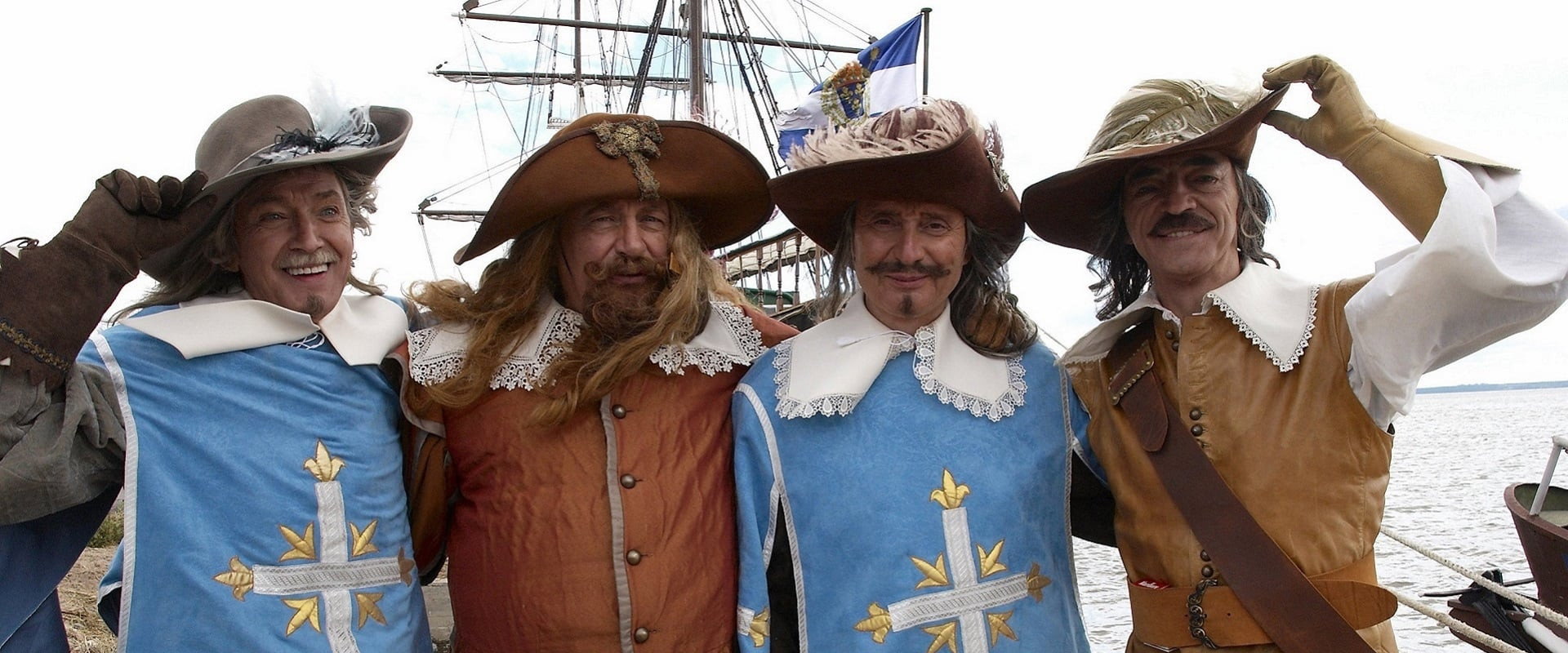 The Return of Musketeers or the Treasure of Cardinal Mazarini backdrop