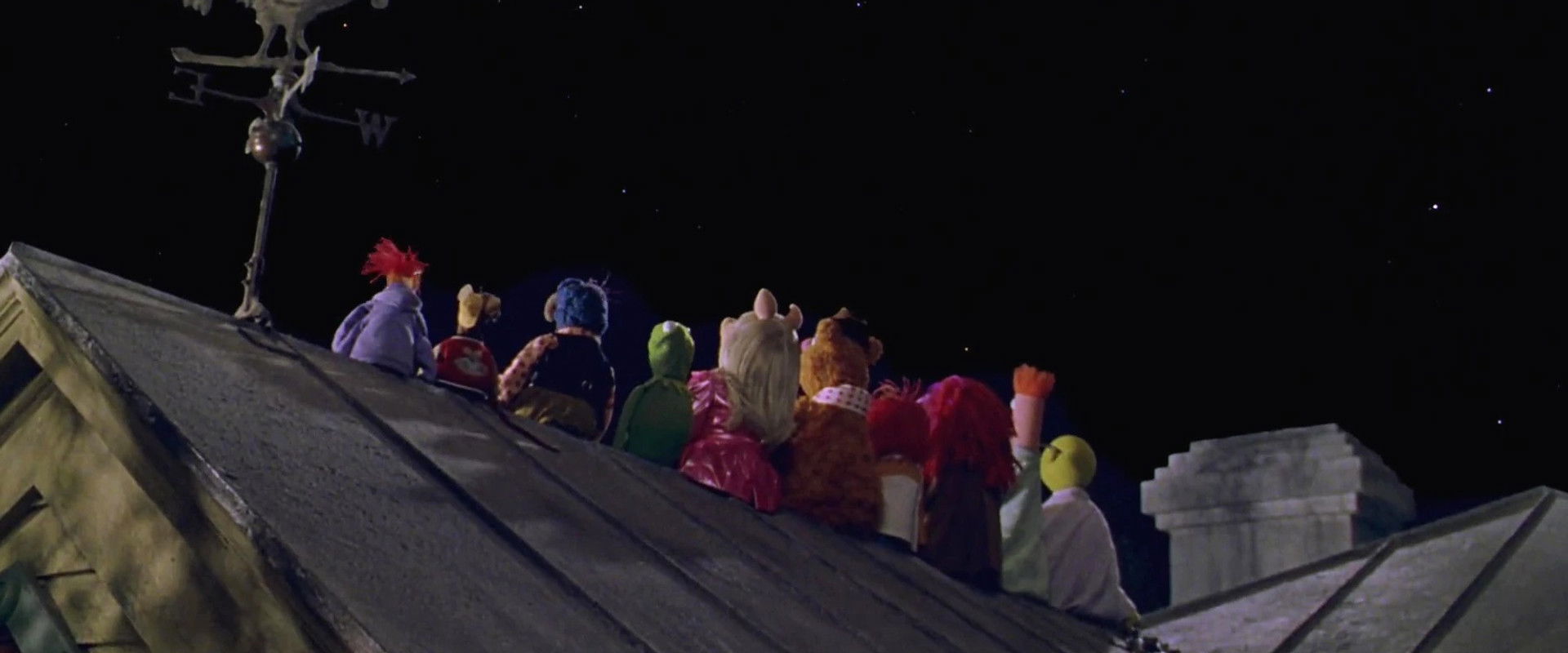 Muppets from Space backdrop